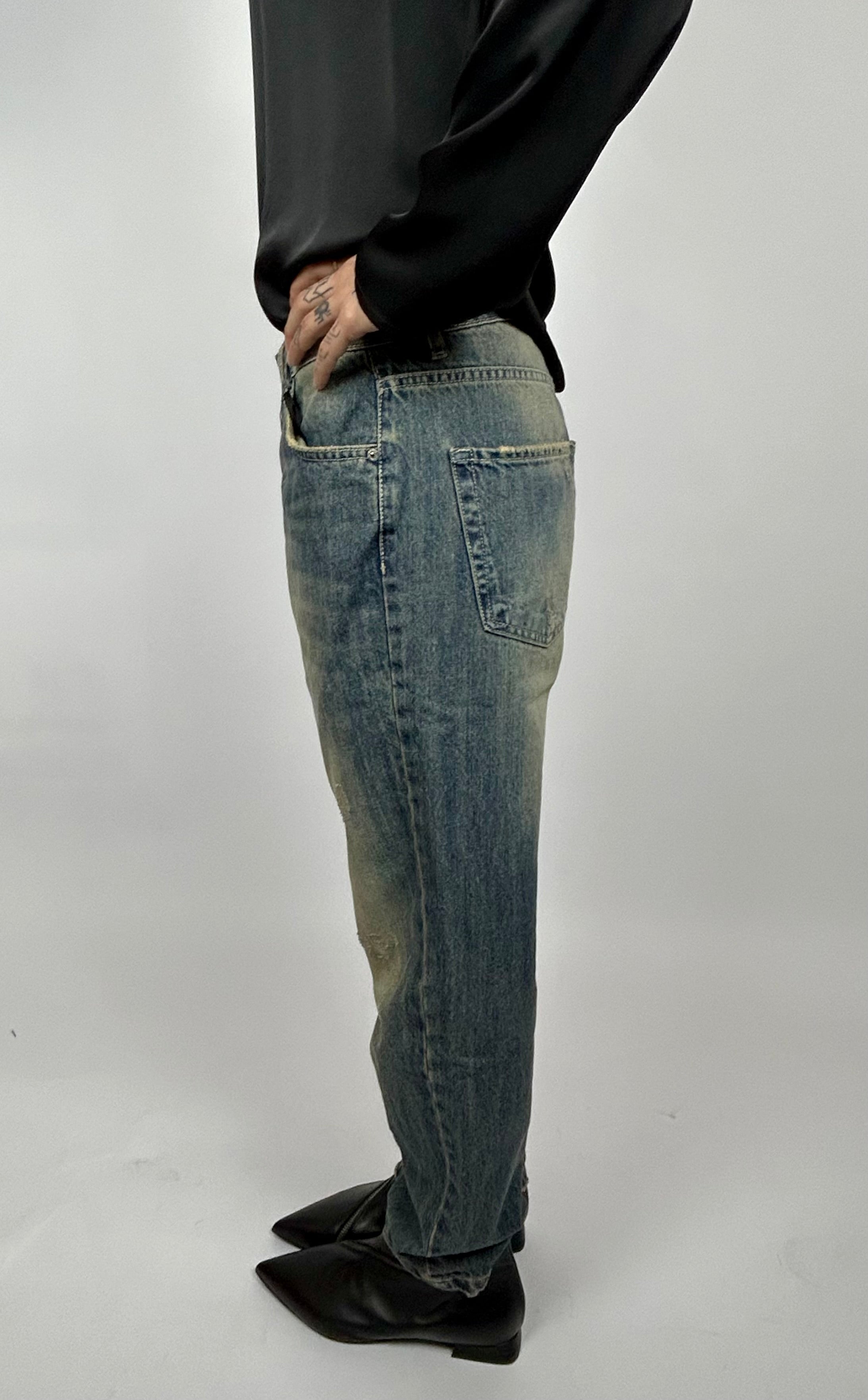 Jeans Dritto Lavaggio Scuro - Souvenir