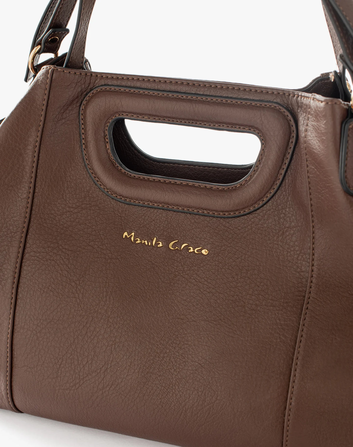 Borsa A Mano Con Manico, Moro - Manila Grace