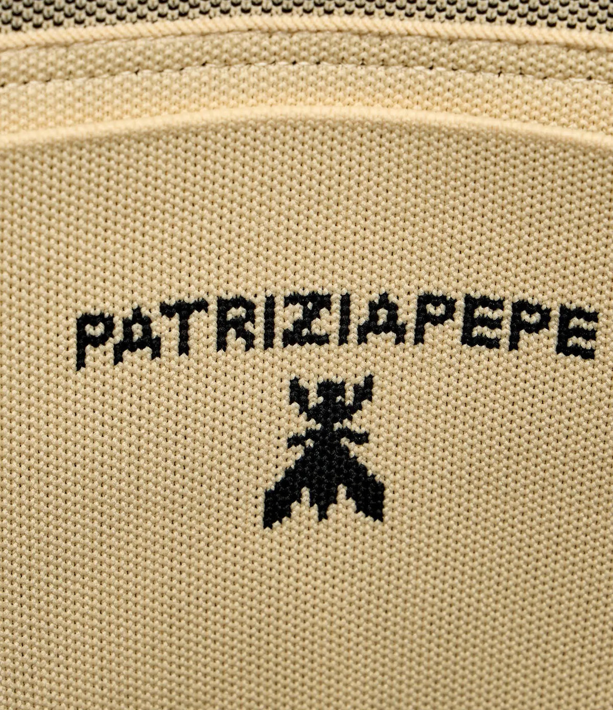 Borsa Shopper In Tessuto, Nero/Panna - Patrizia Pepe