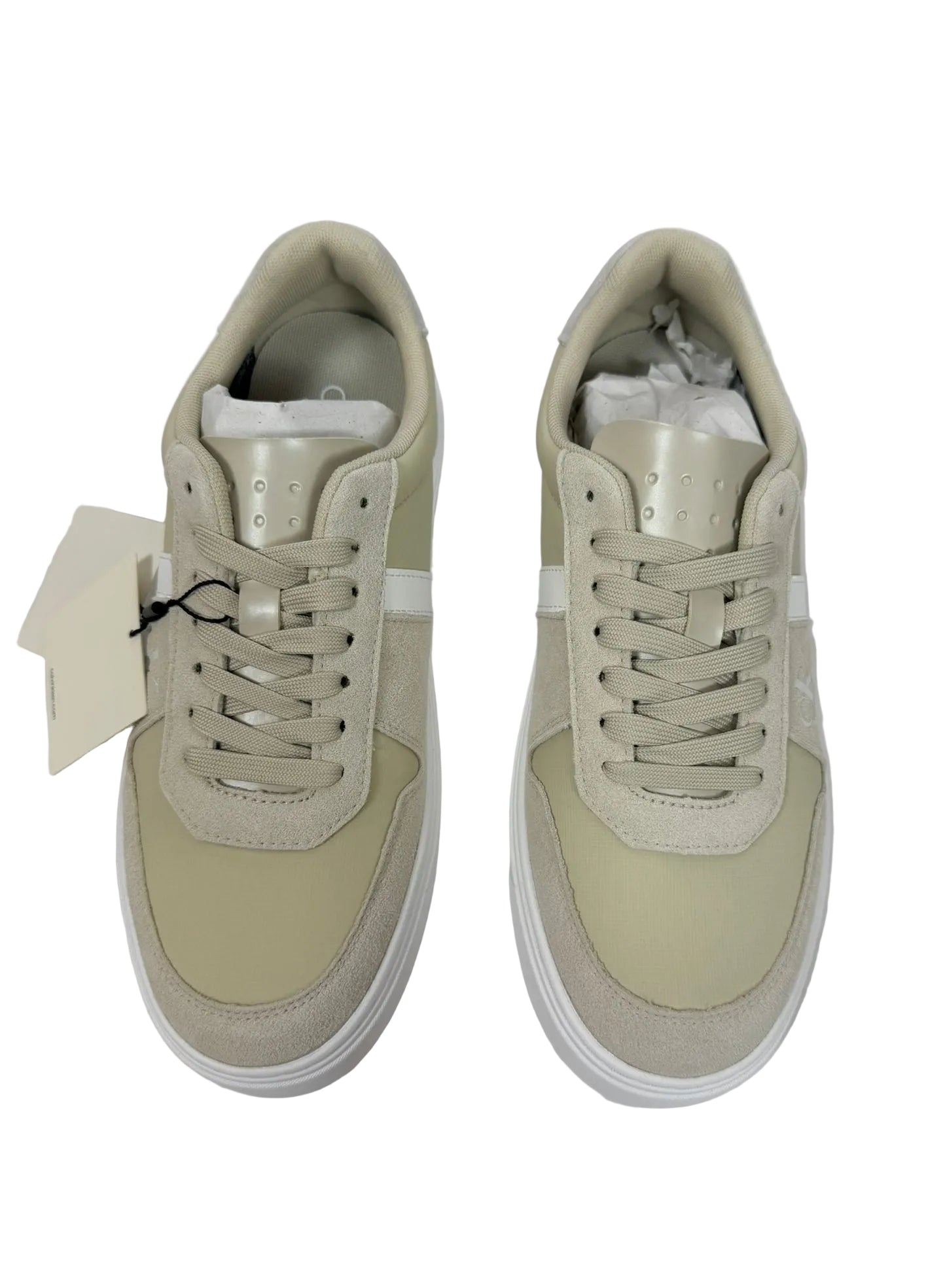 Sneakers Suede, Beige/Bianco - Calvin Klein