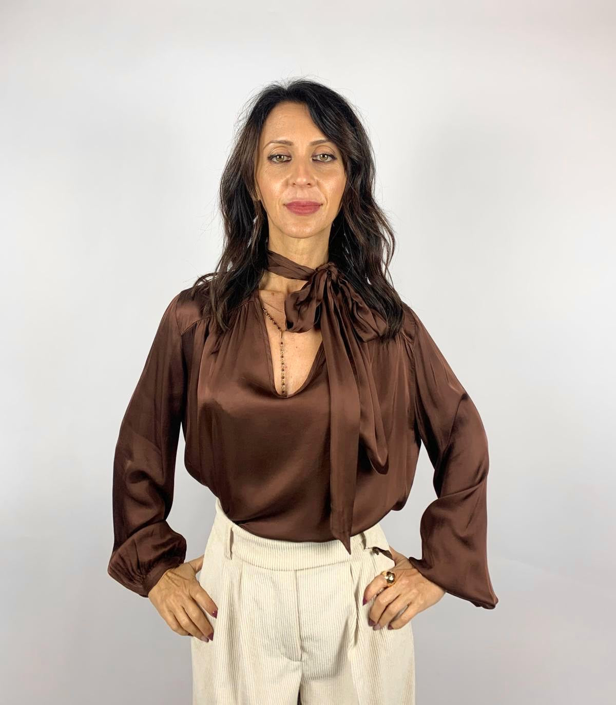 Blusa Laccio, Testa Di Moro - Manila Grace