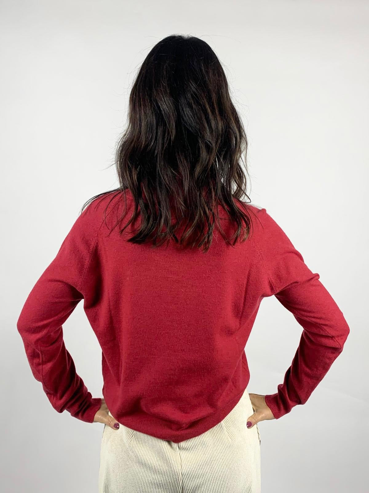 Dolcevita Incrociato, Rosso - White Wise