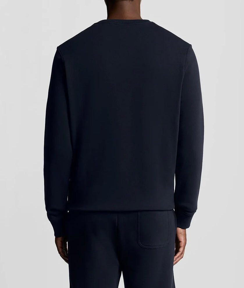 Felpa Girocollo, Blu Scuro - Lyle&Scott