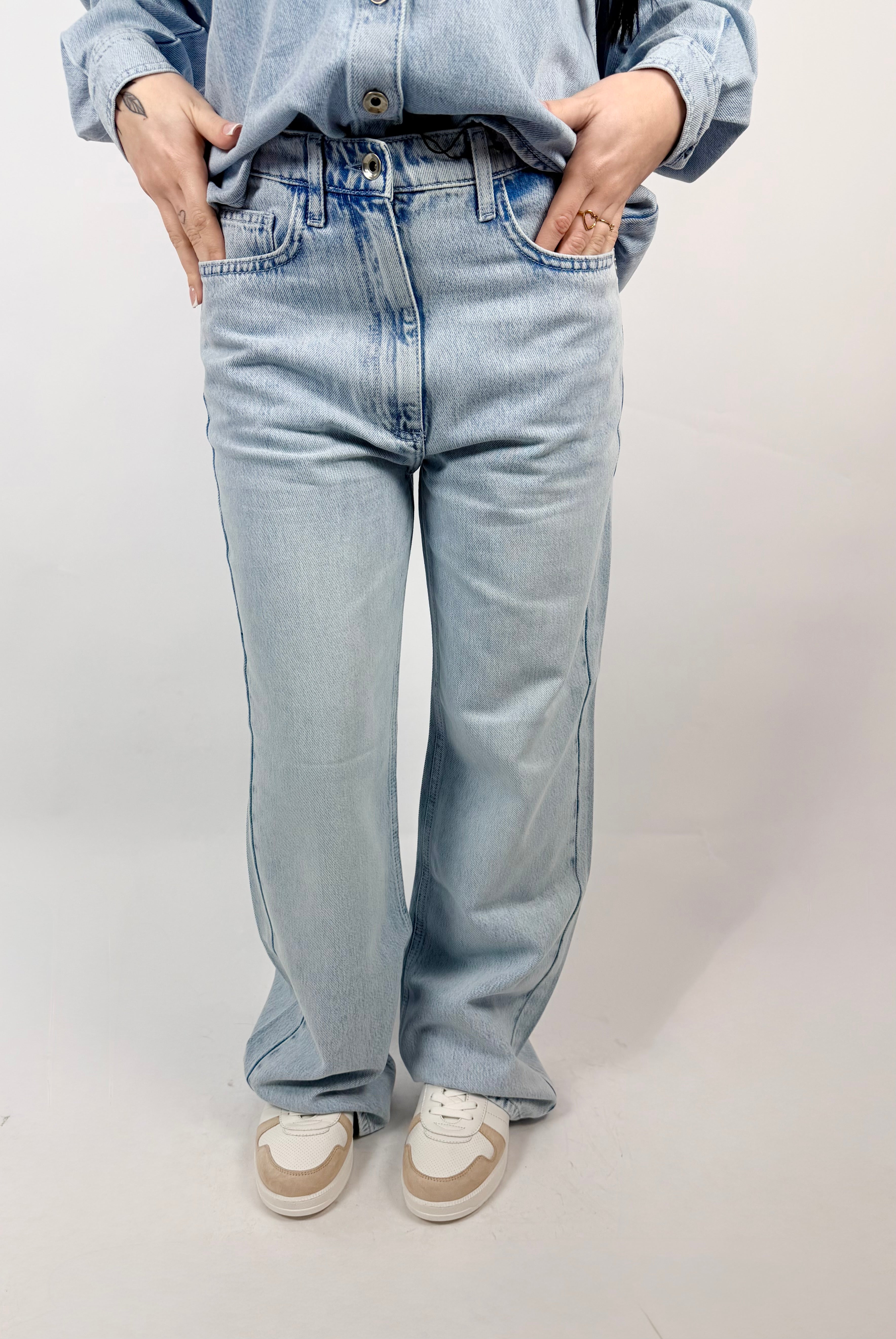 Jeans Denim Lavaggio Chiaro - Patrizia Pepe