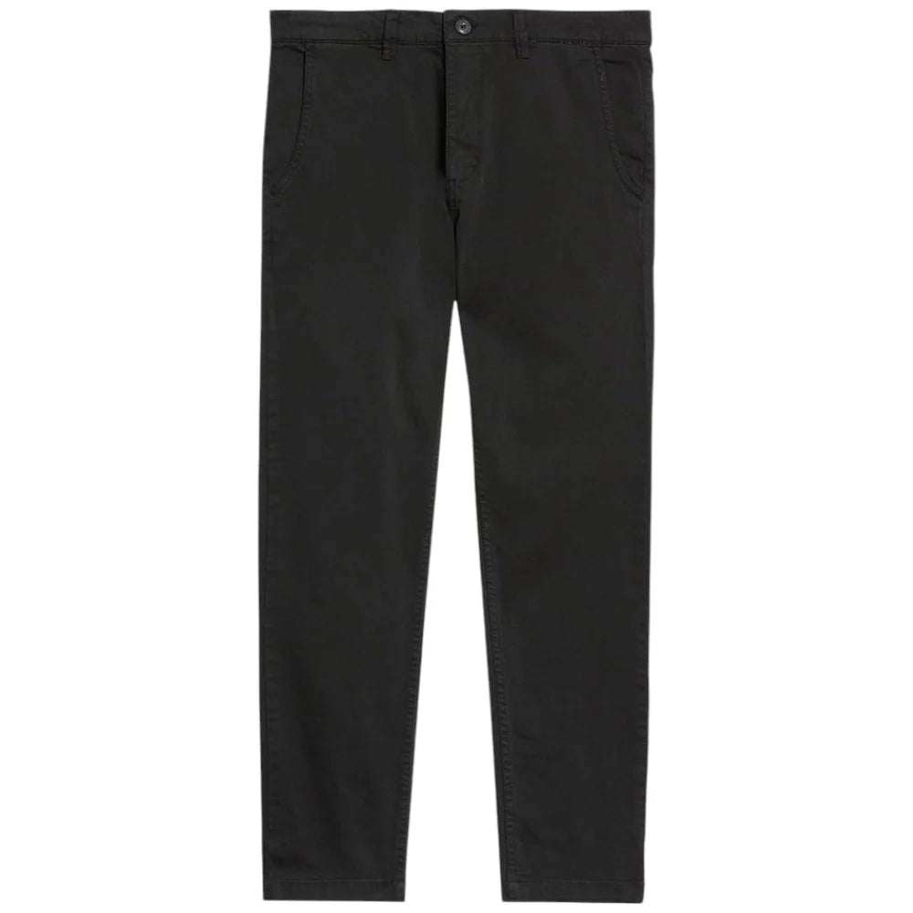 Chino Pants, Jet Black - Lyle&Scott