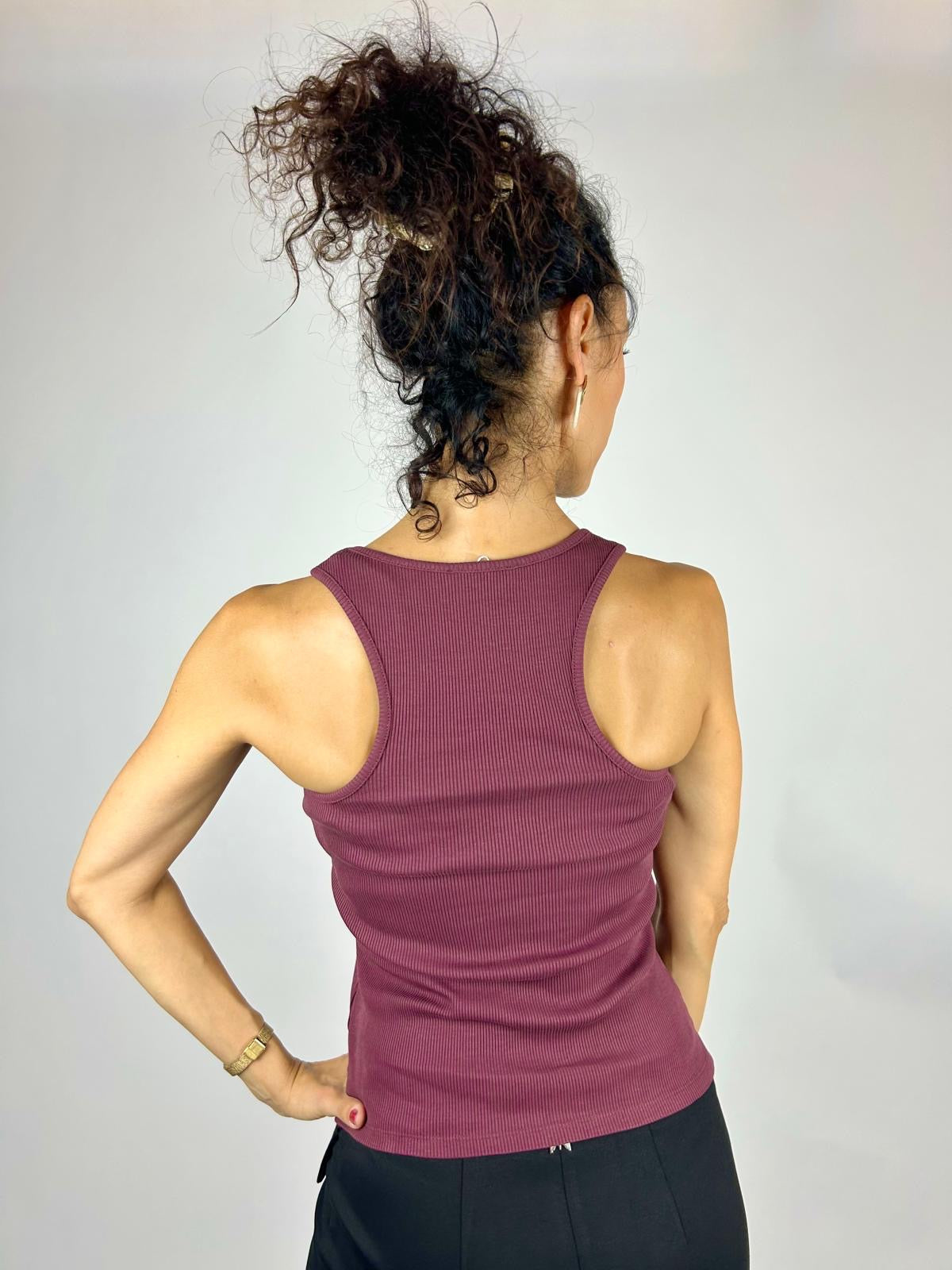 Canotta Costine, Purple Red - Patrizia Pepe