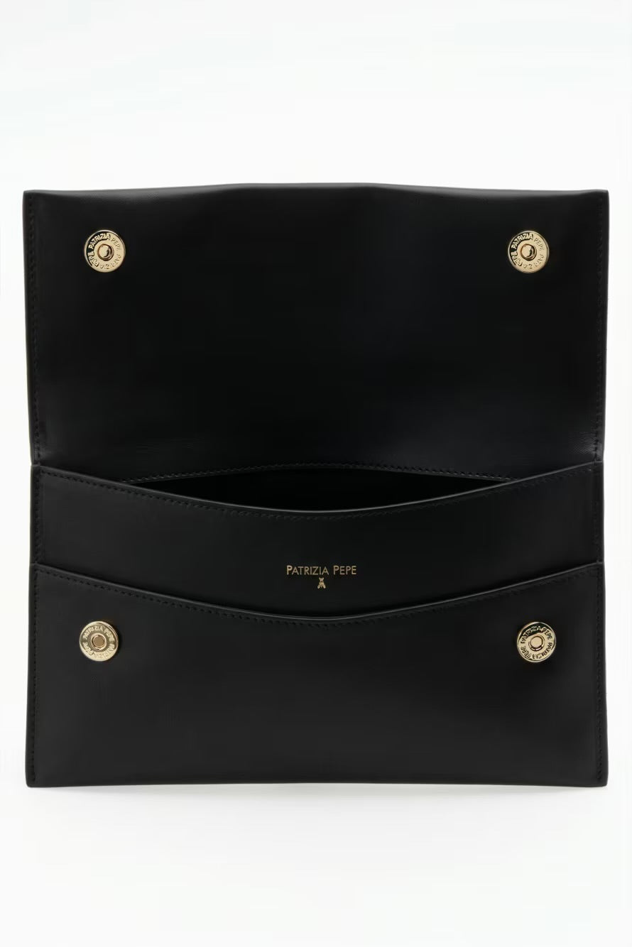 Pochette Fly Con Manico, Nero - Patrizia Pepe
