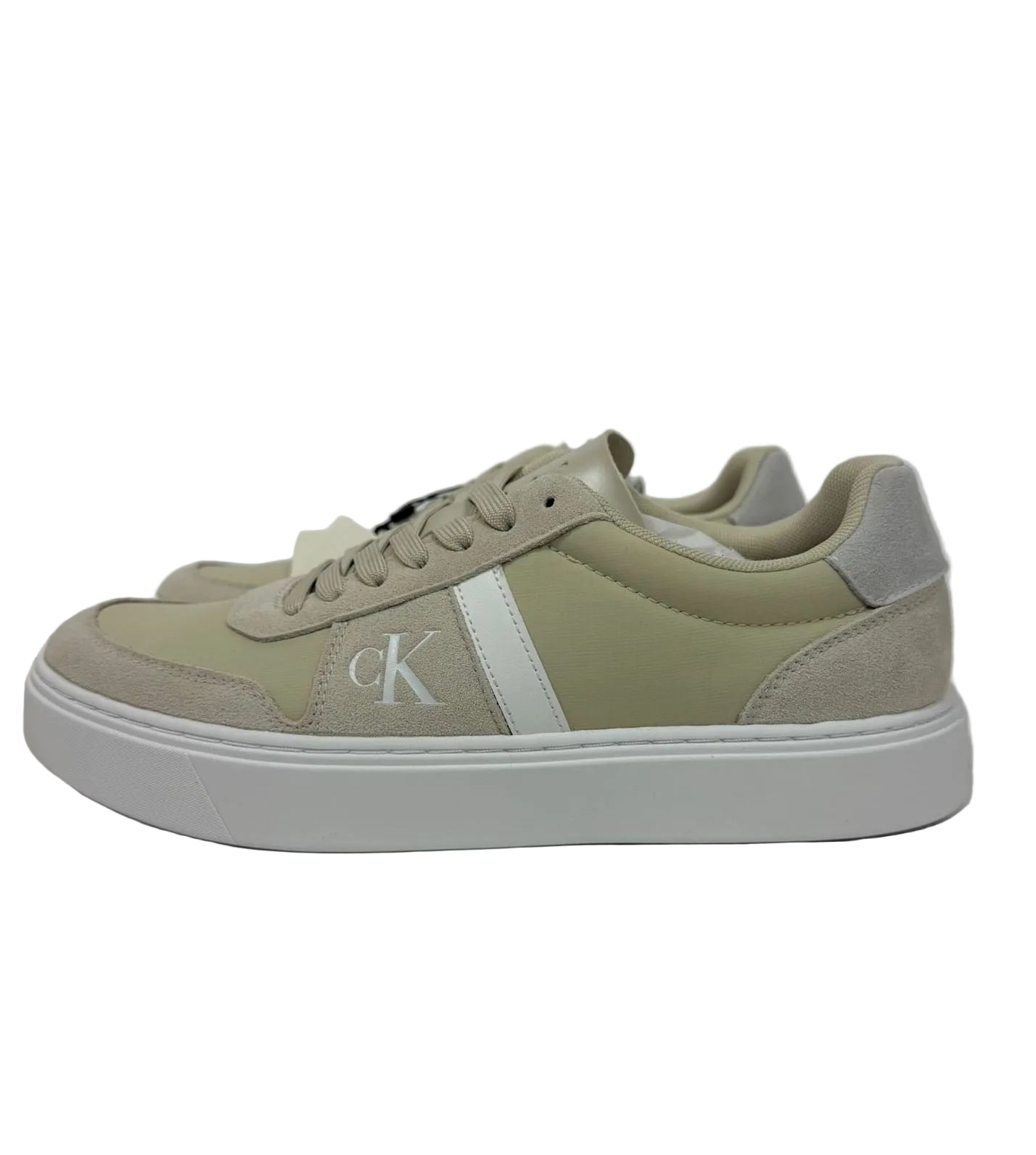 Sneakers Suede, Beige/Bianco - Calvin Klein