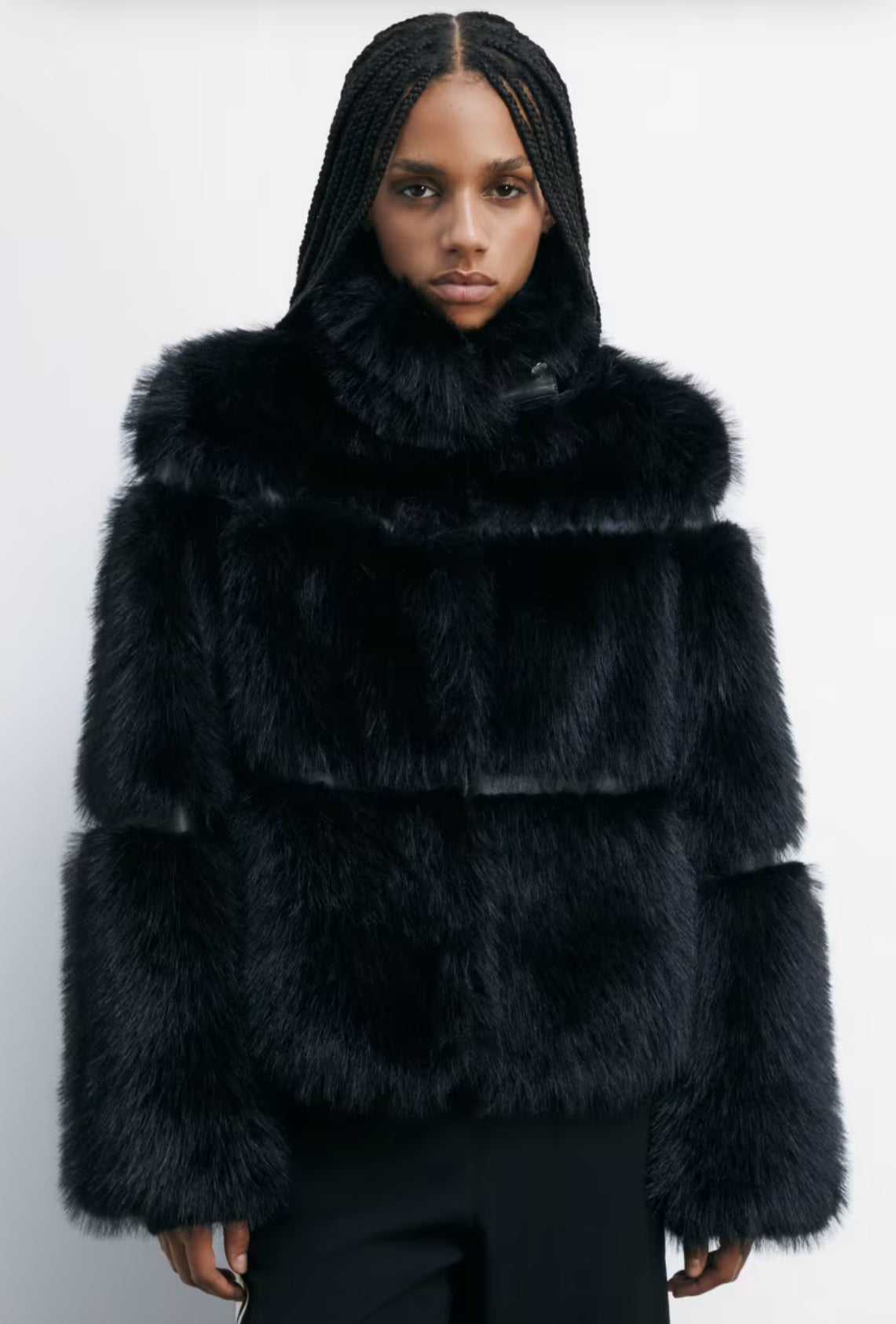 Eco-Pelliccia Fluffy, Nero - Patrizia Pepe