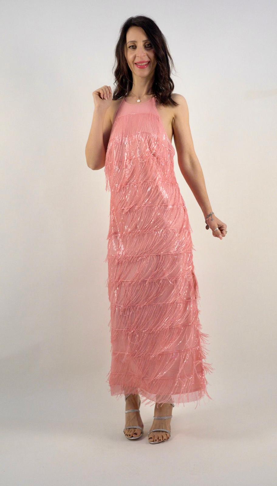 Drop Dress, Pink - La Madame Nuit