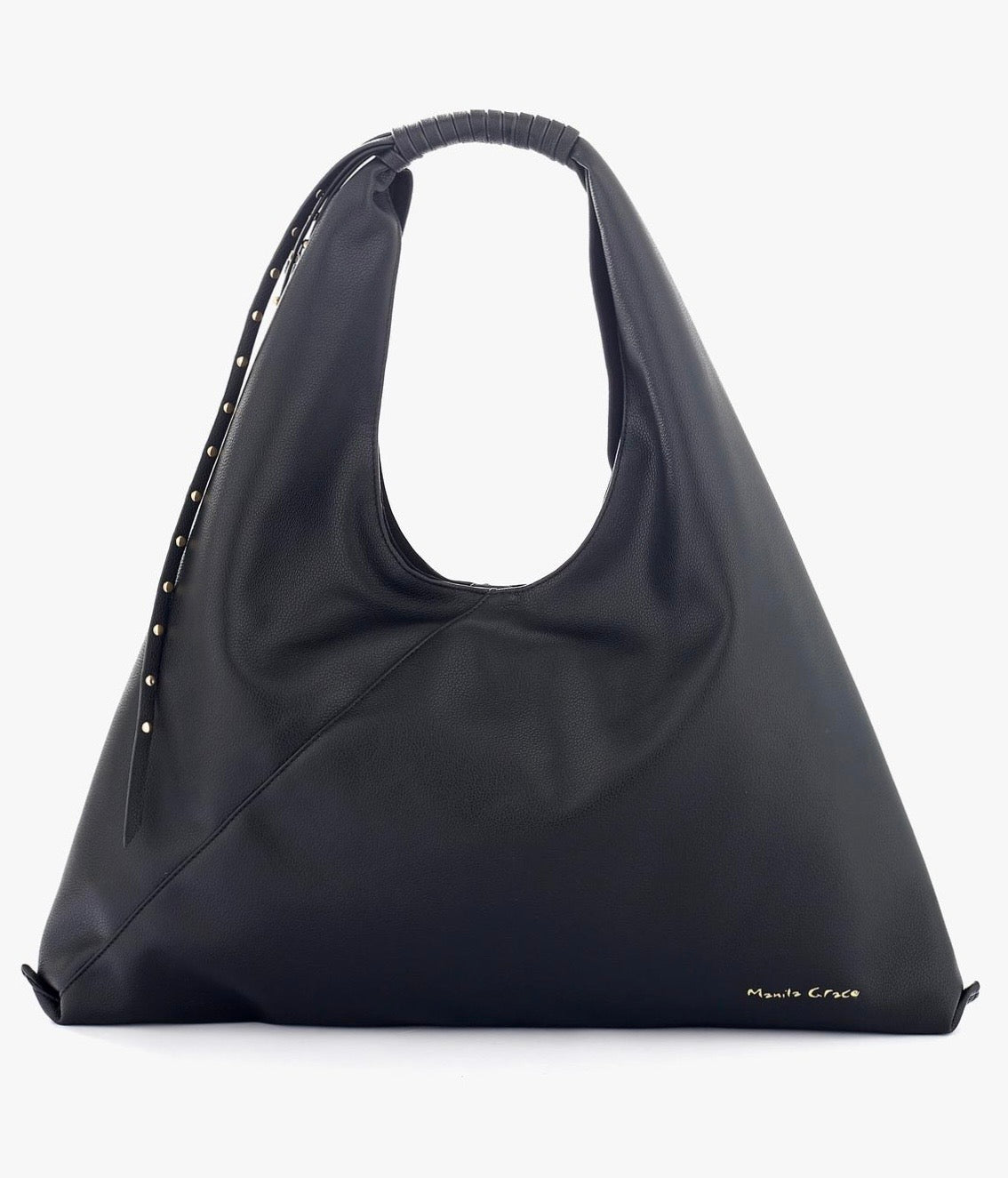 Sacca Borchie, Nero - Manila Grace