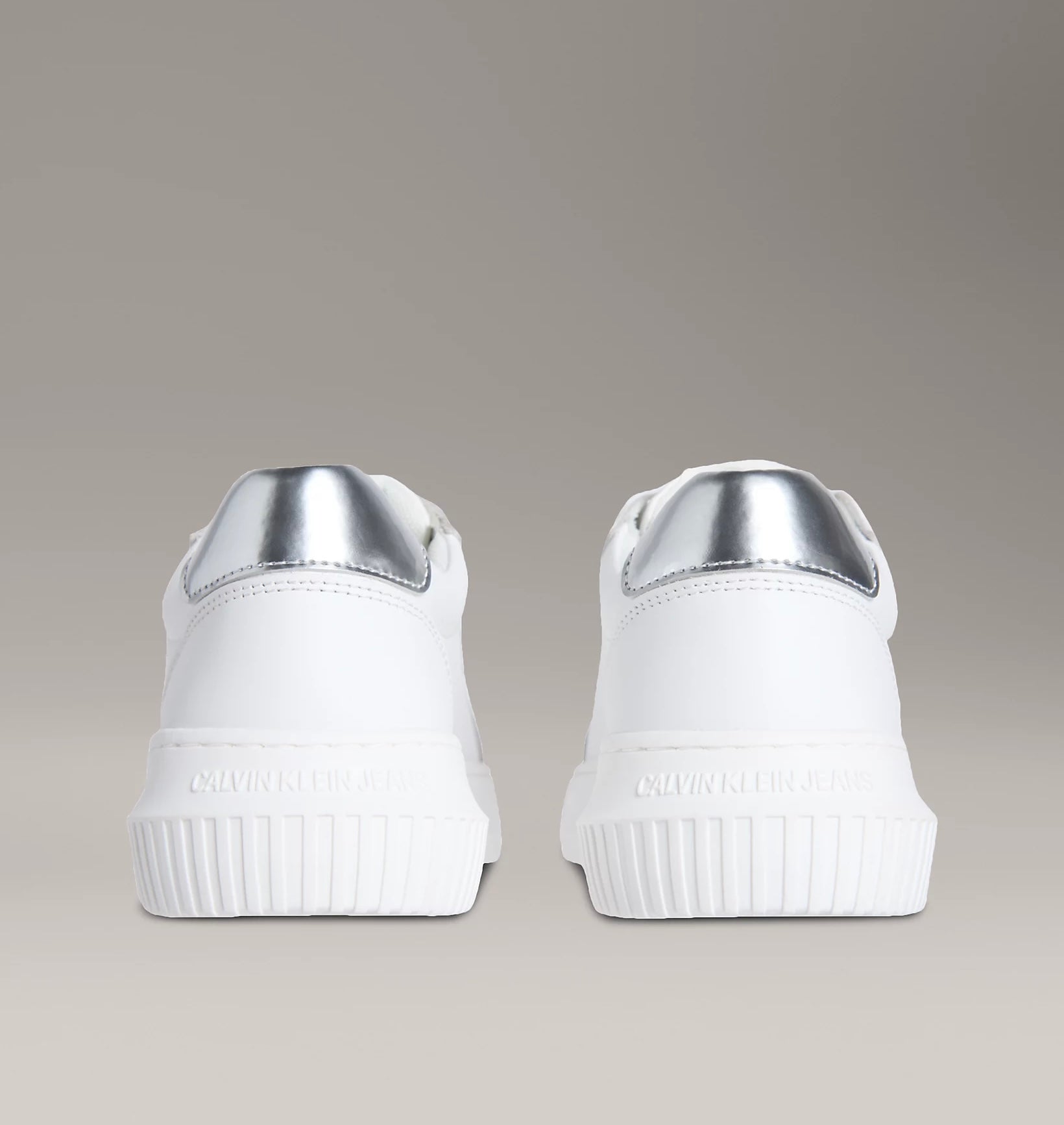 Classic Sneakers, Silver - Calvin Klein