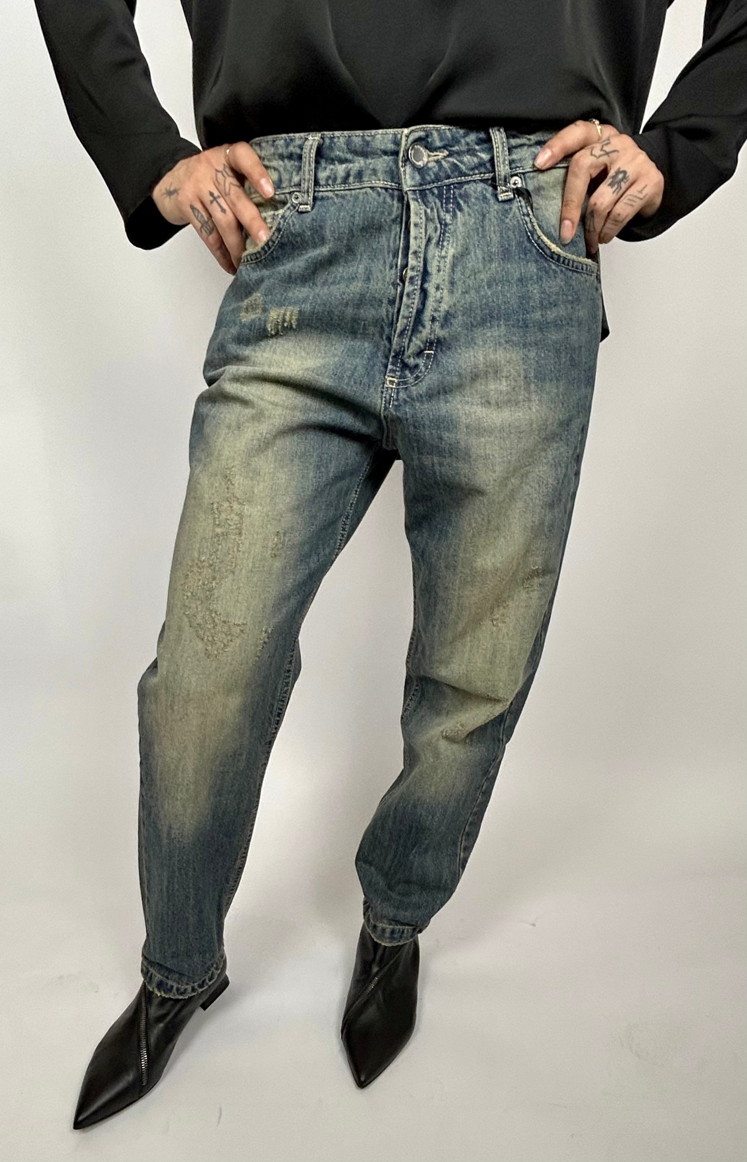 Jeans Dritto Lavaggio Scuro - Souvenir