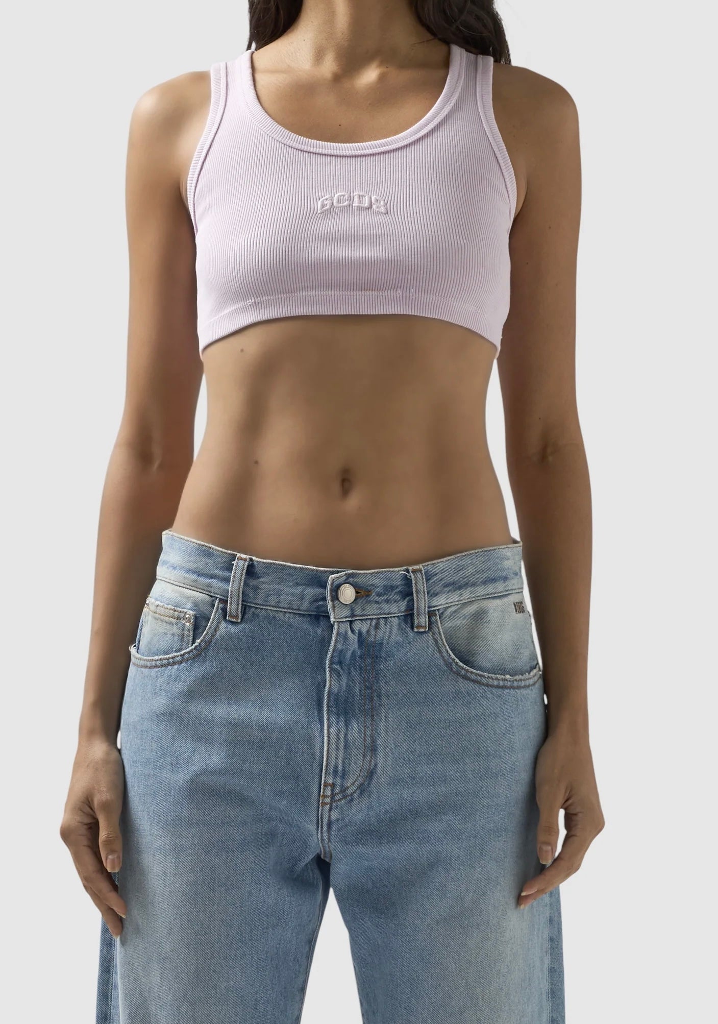 Mini Top Costine, Rosa - GCDS