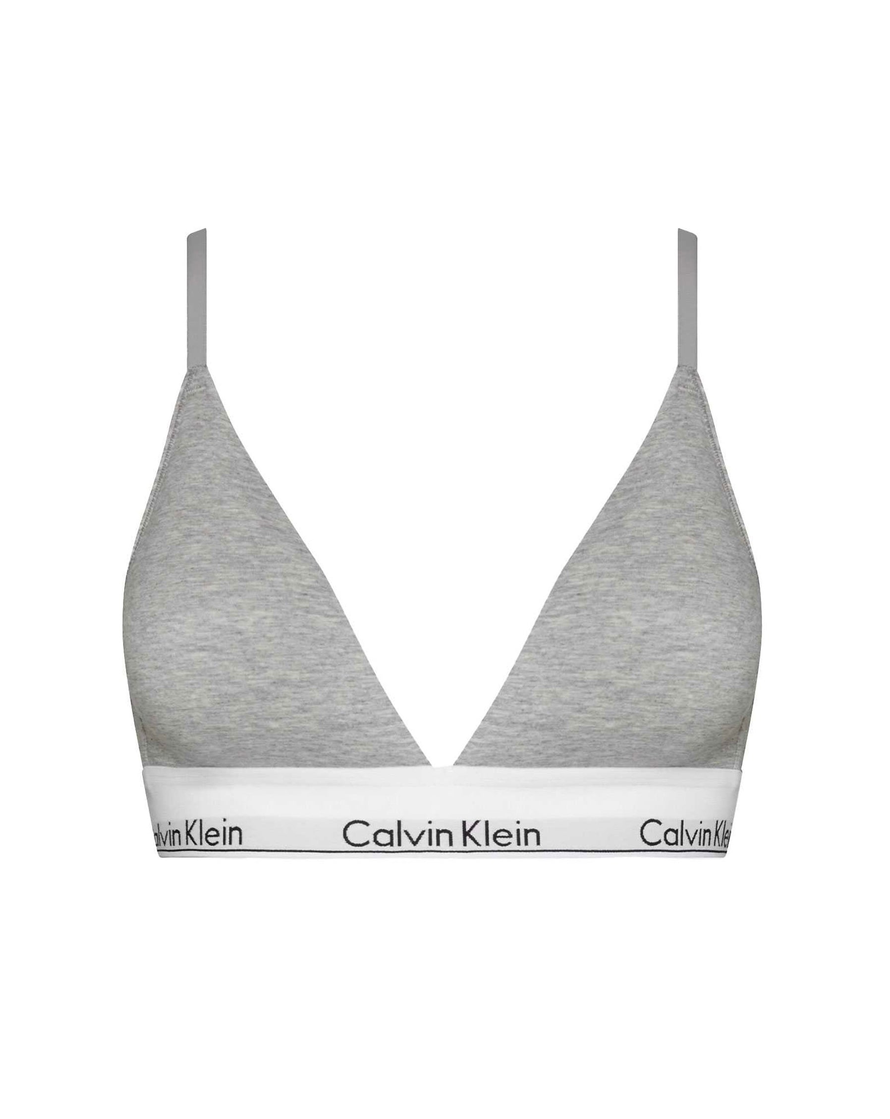 Reggiseno Triangolo, Grigio - Calvin Klein
