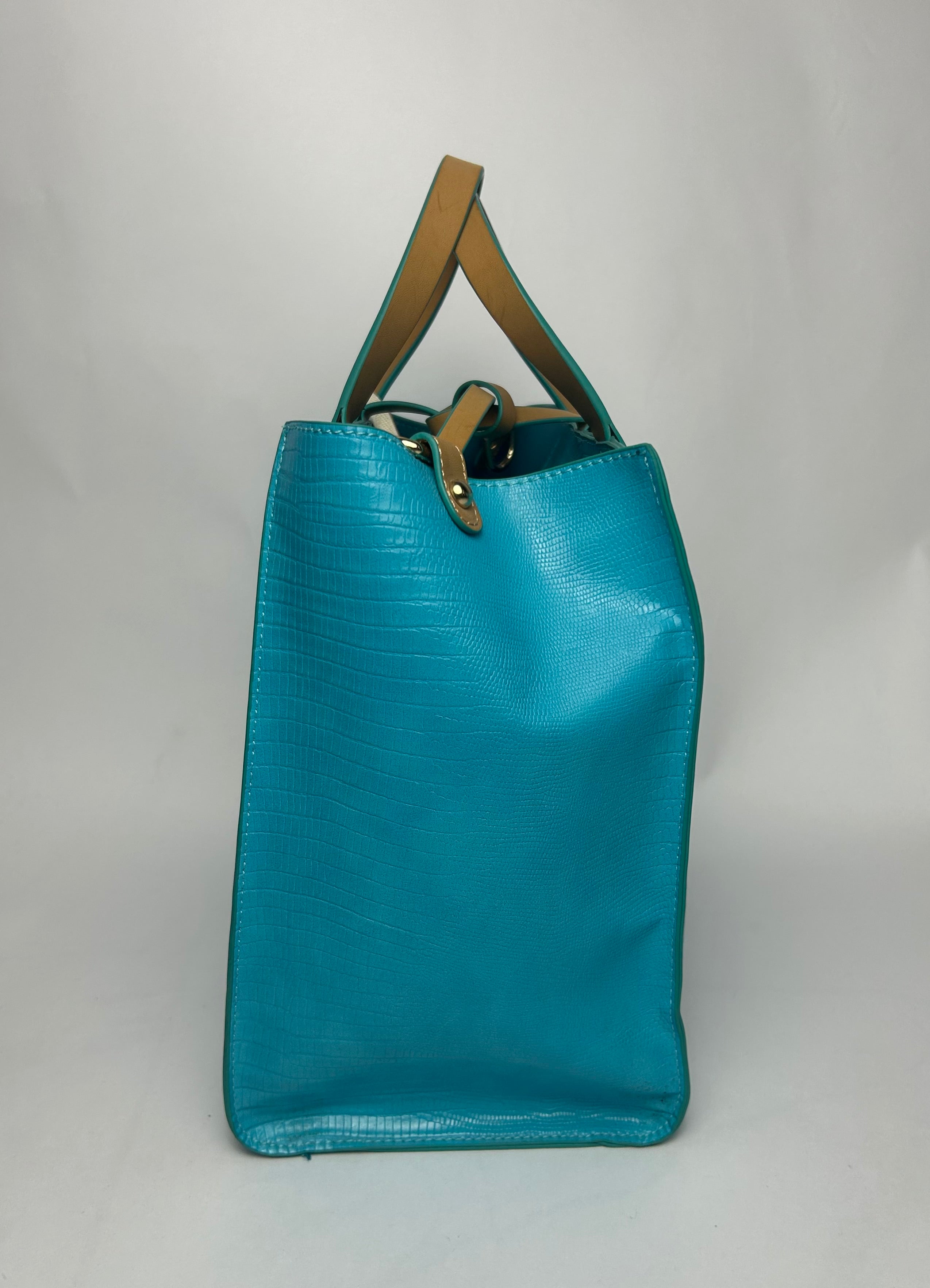 Borsa Felicia, Azzurro - Manila Grace