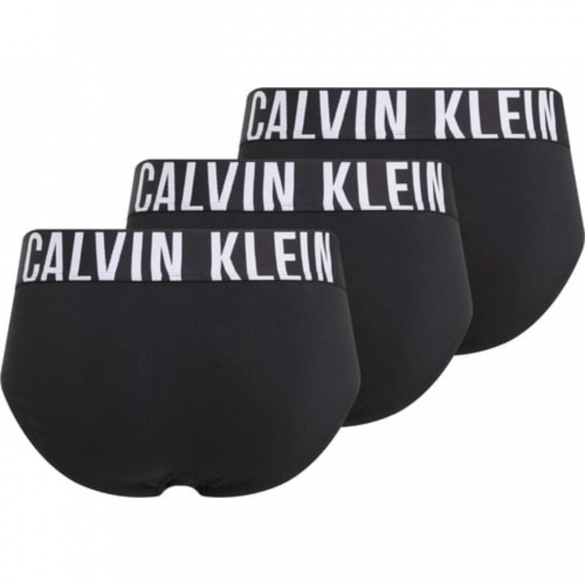 3PACK Slip Stretch, Black - Calvin Klein