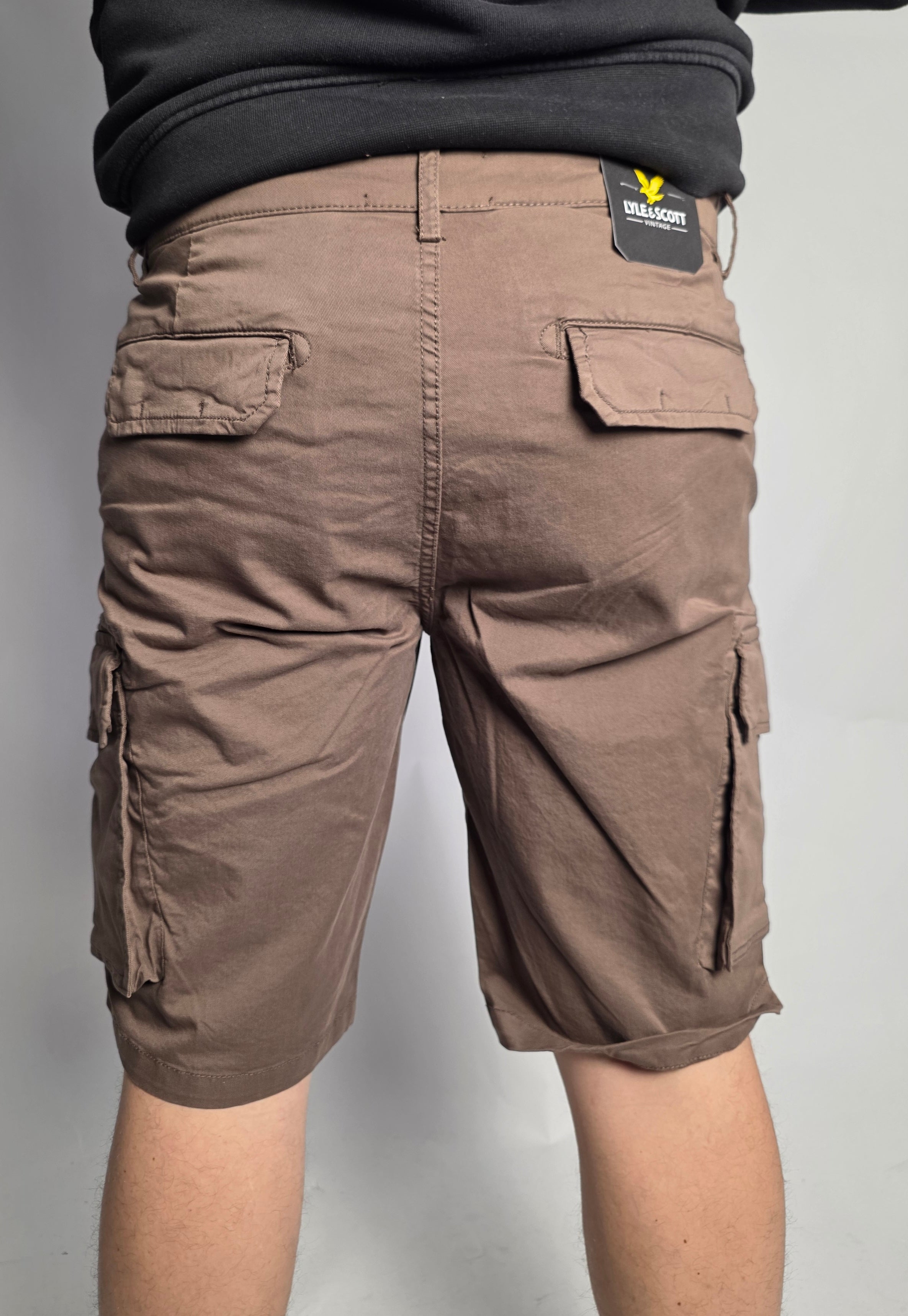 Pantaloncino Cargo Wembley, Fango - Lyle&Scott