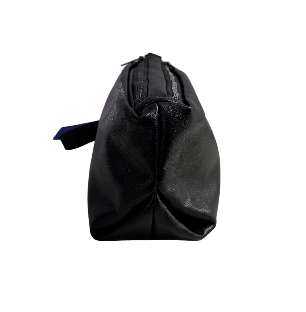 Borsello Double Zip Black/Red Wings, Nero - County Of Milan