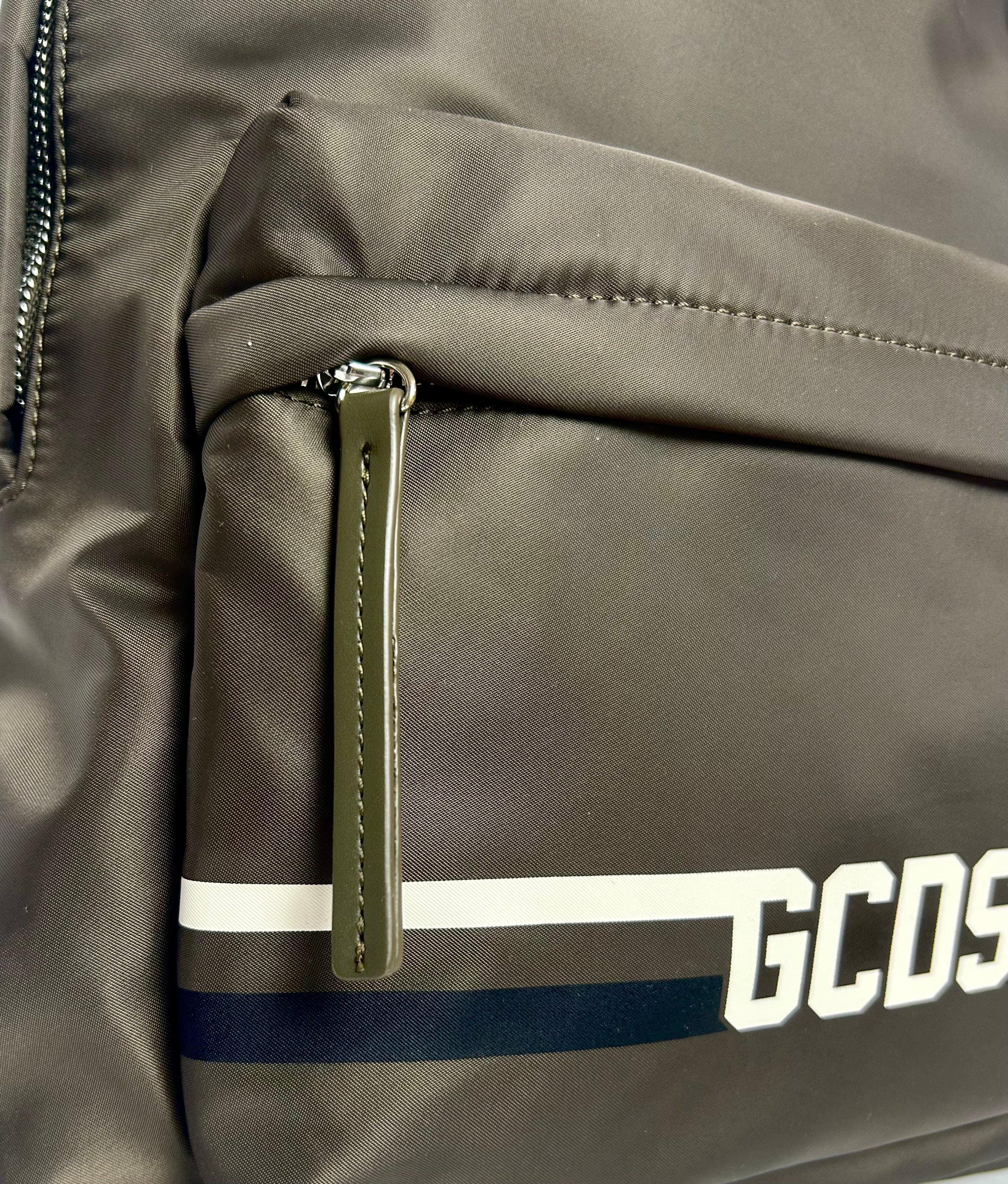 Zaino Naylon, Military Green - GCDS