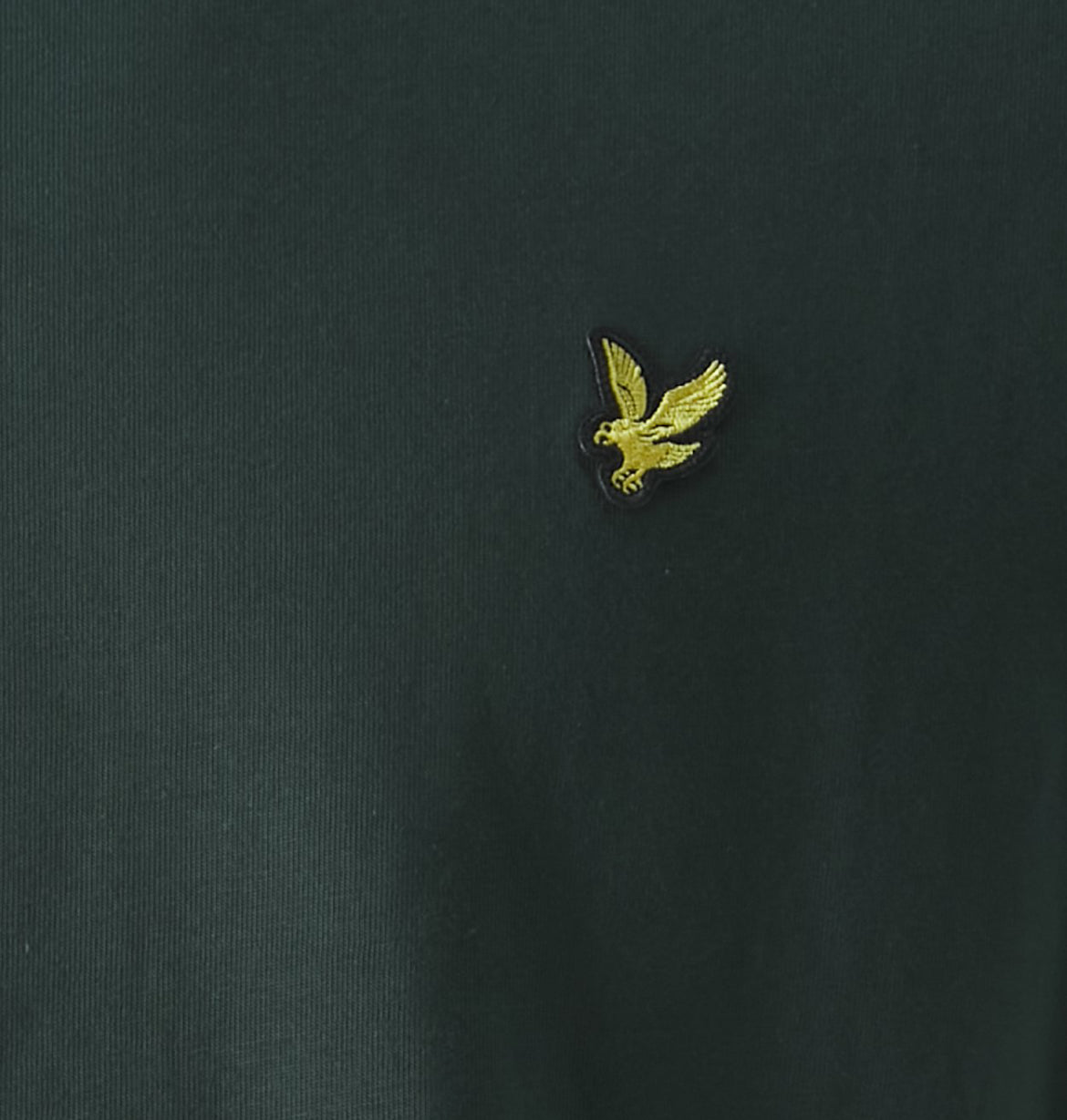 T-shirt Cotton Crew Neck, Argyle Teal Green - Lyle&Scott