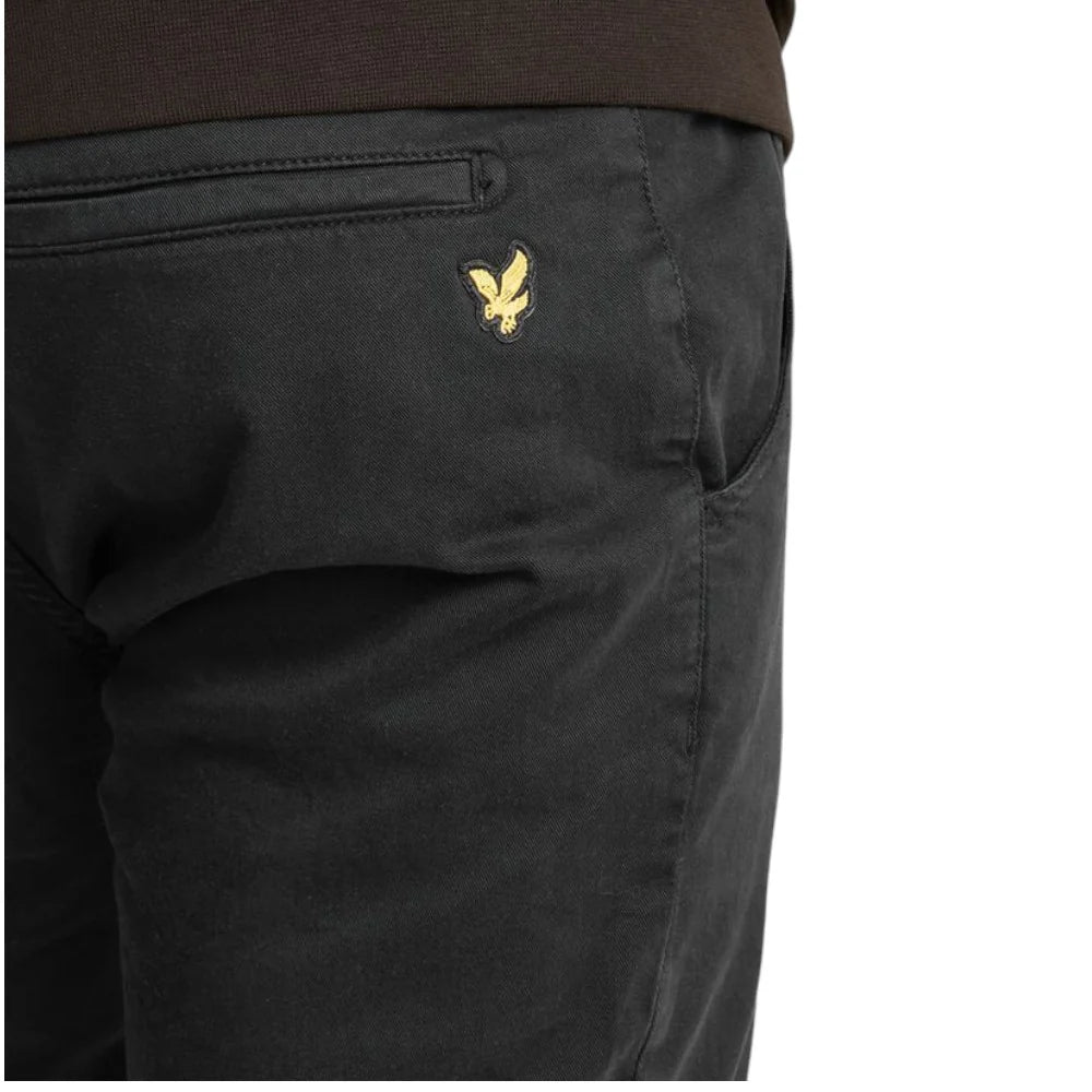 Chino Pants, Jet Black - Lyle&Scott