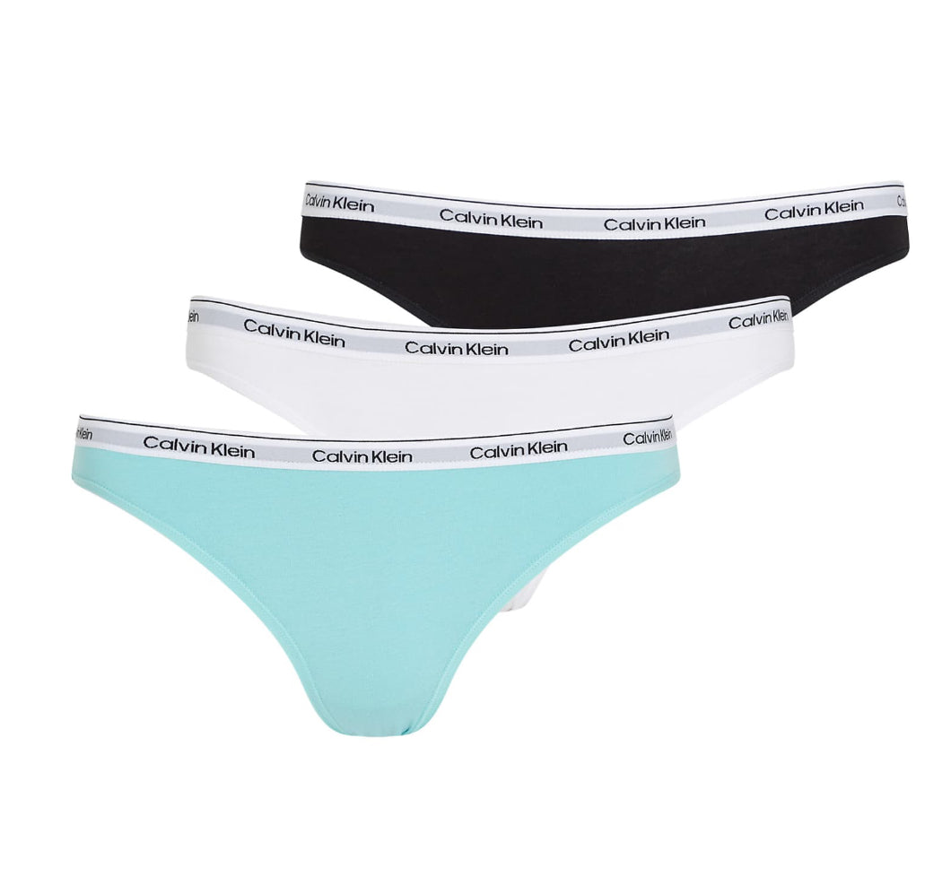 3PACK Perizomi, Tricolore - Calvin Klein