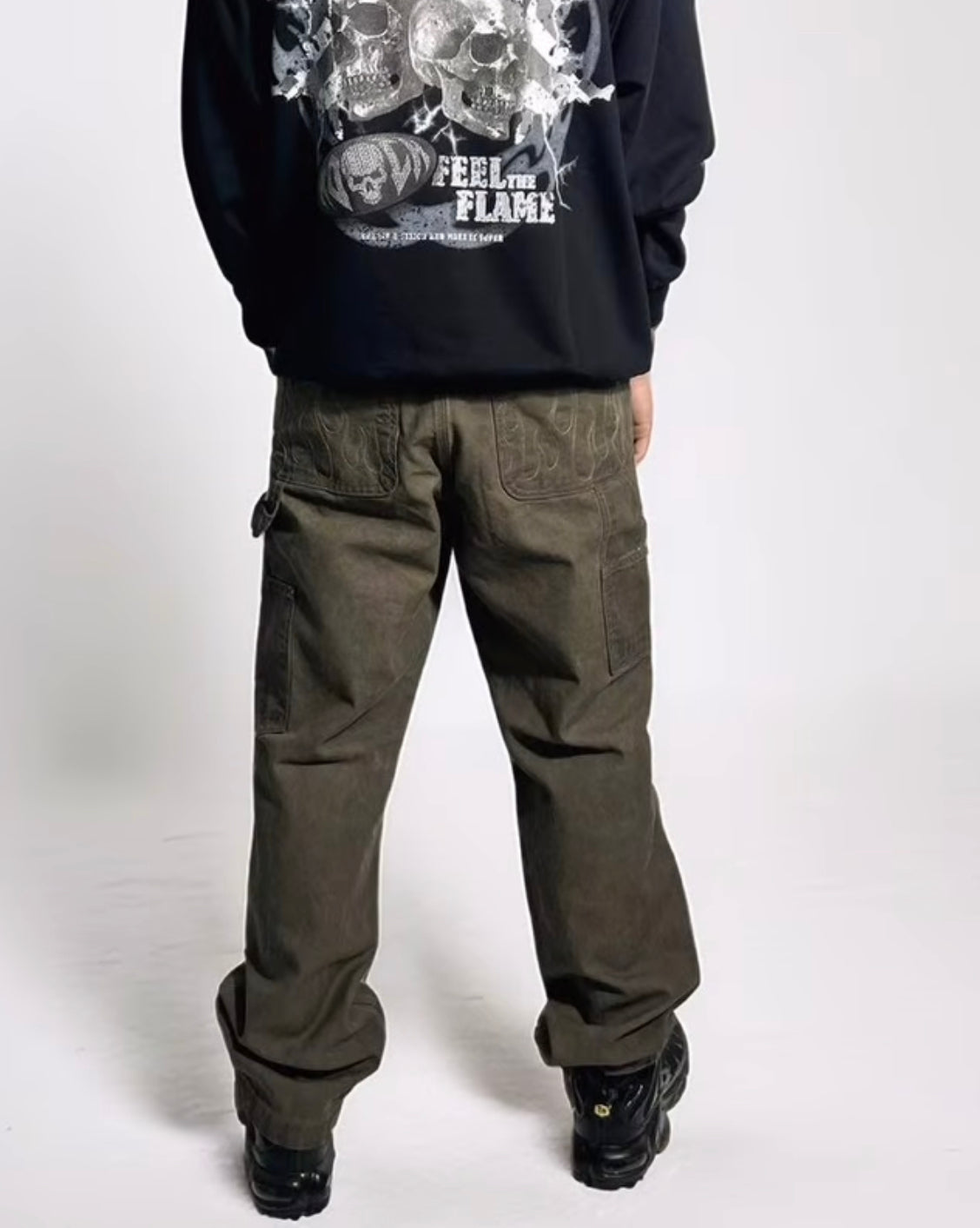 Jeans Baggy Man, Dark Grey - Vision Of Super