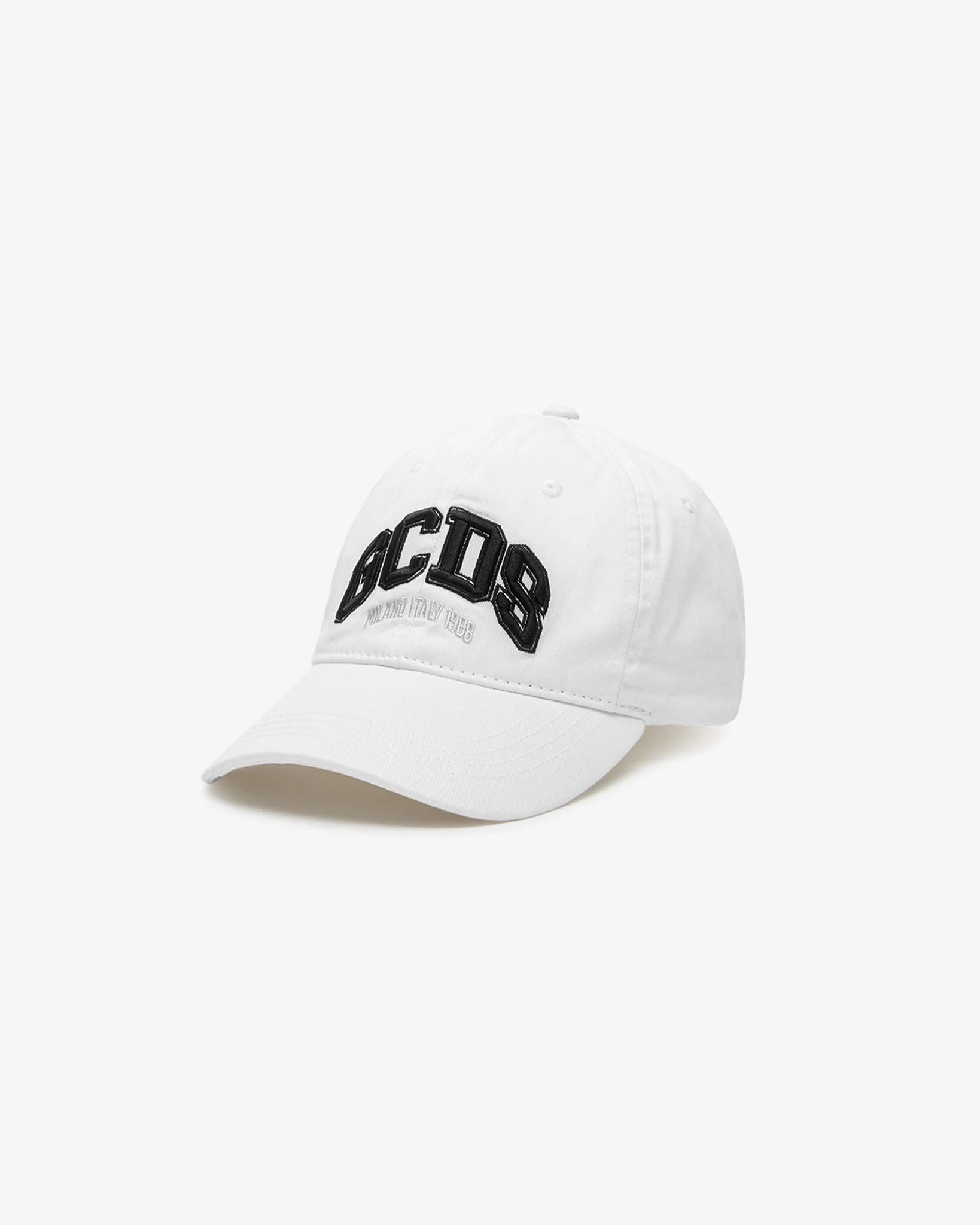 Cappello Baseball Logo, Bianco - GCDS