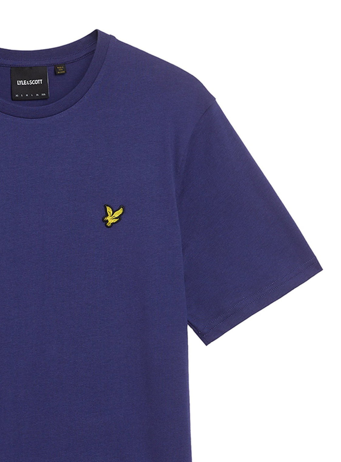 T-shirt Cotton Crew Neck, Navy - Lyle&Scott