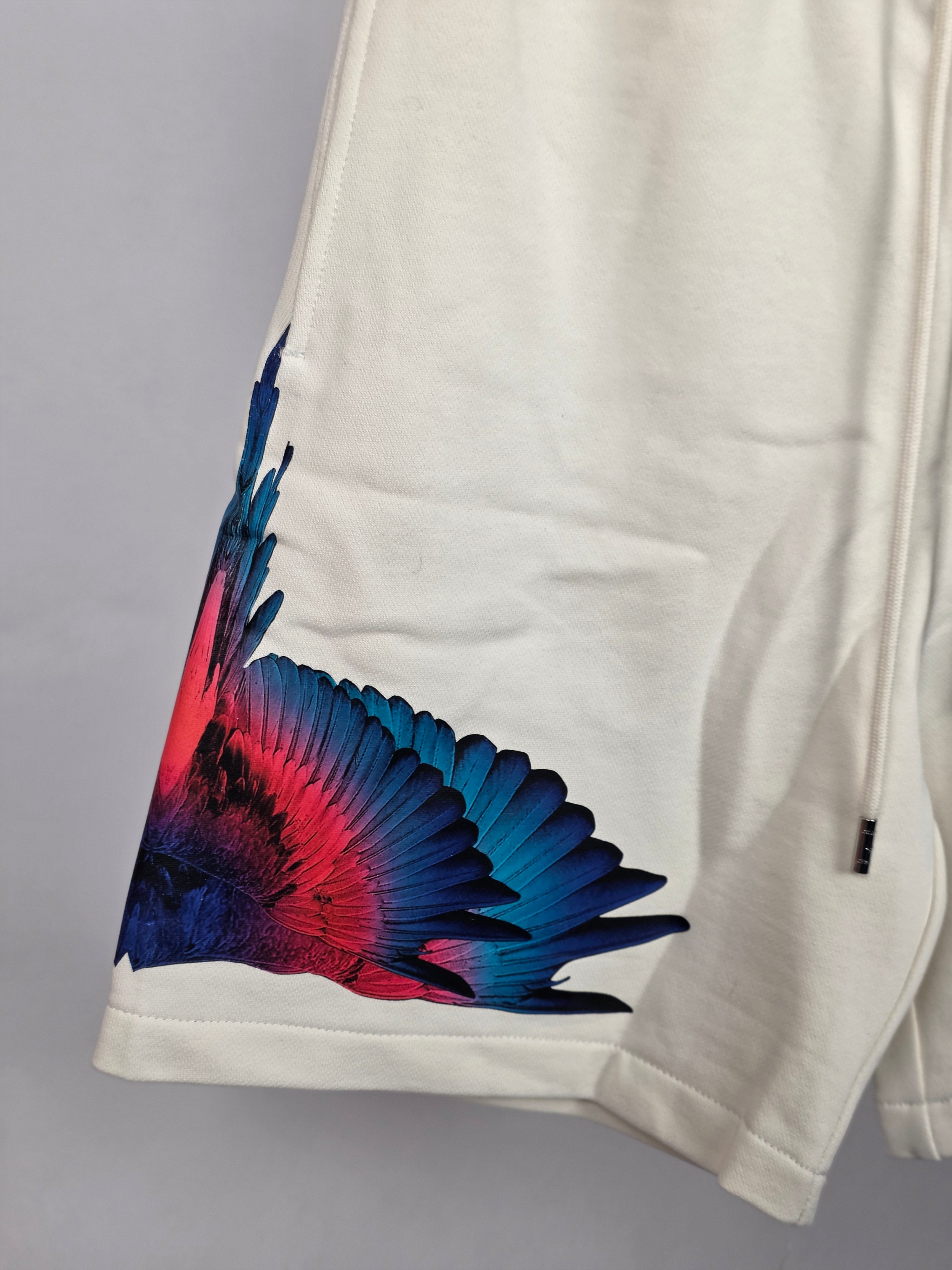 Pantaloncino Royal/Red/Purple Wings, Bianco - County Of Milan