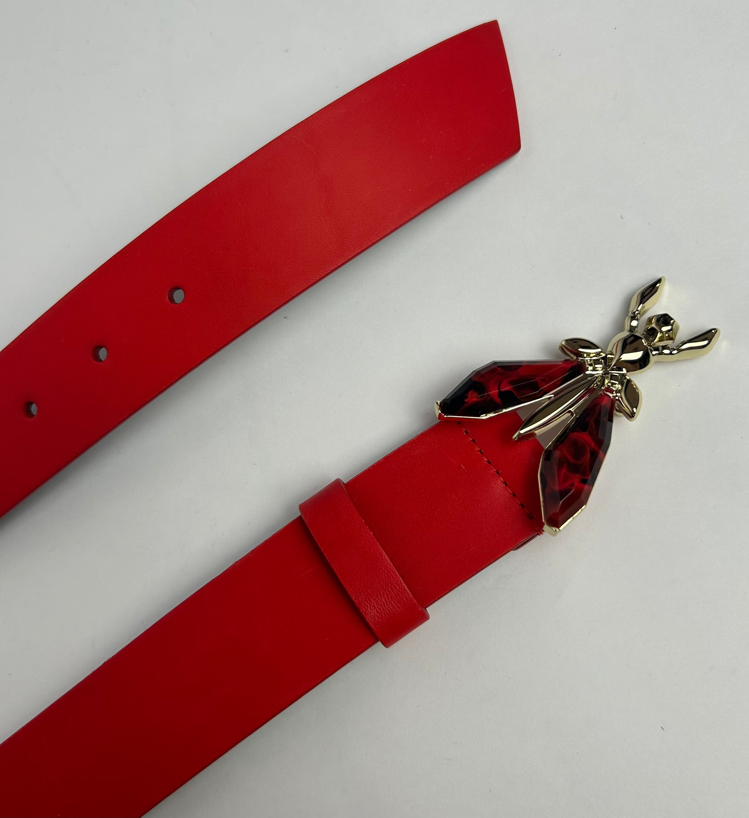 Belt Red Stone - Patrizia Pepe