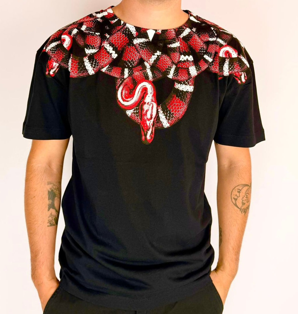 T-shirt Snake, Red - County Of Milan