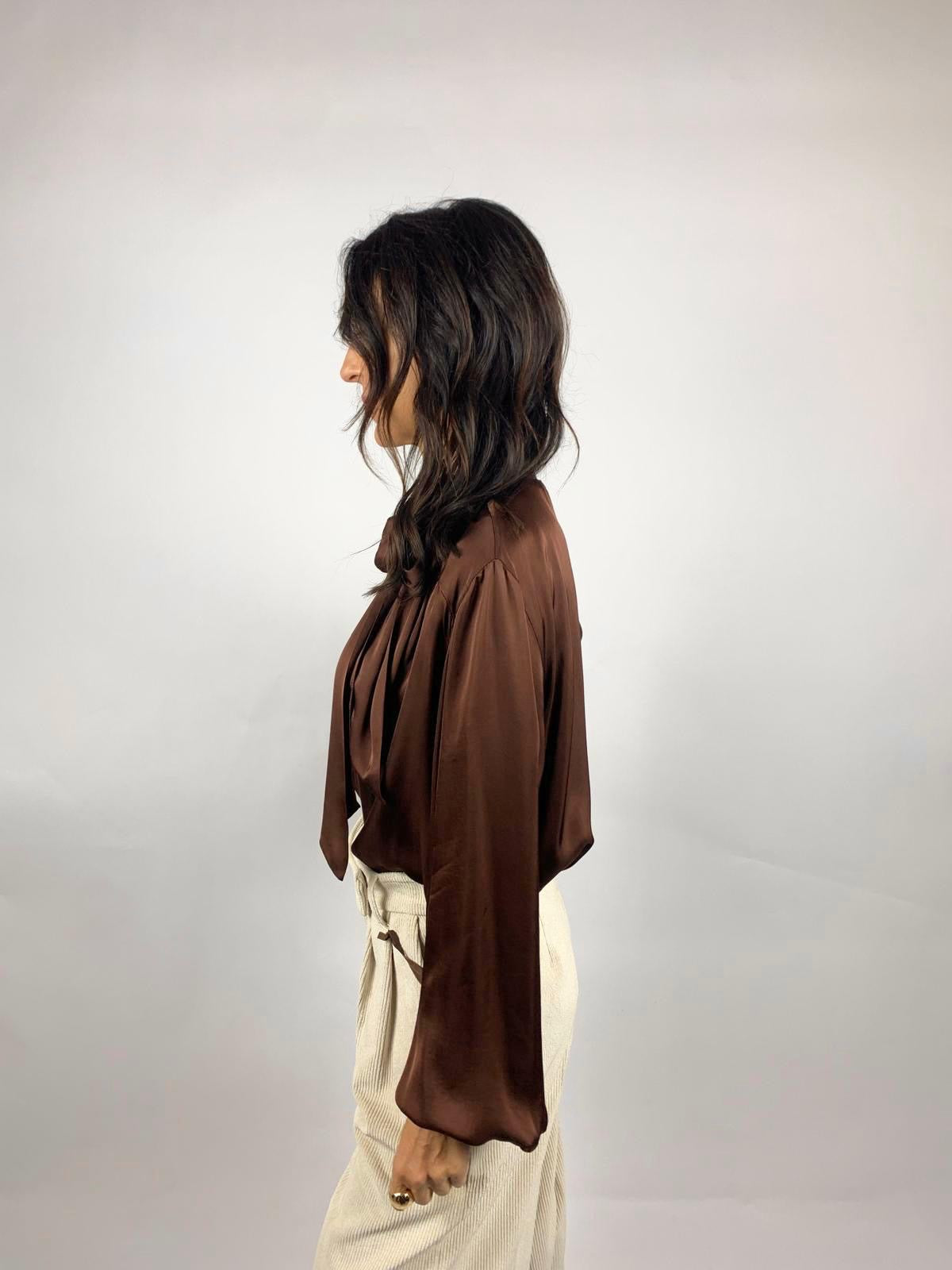 Blusa Laccio, Testa Di Moro - Manila Grace