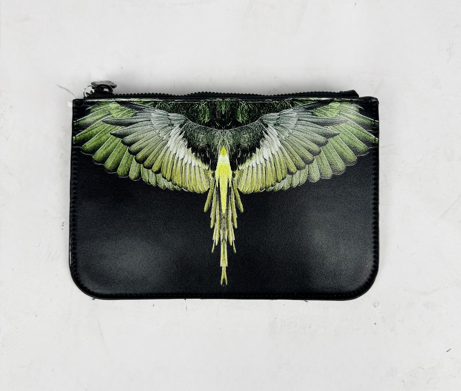 Mini Pochette Green&Yellow Wings - County Of Milan