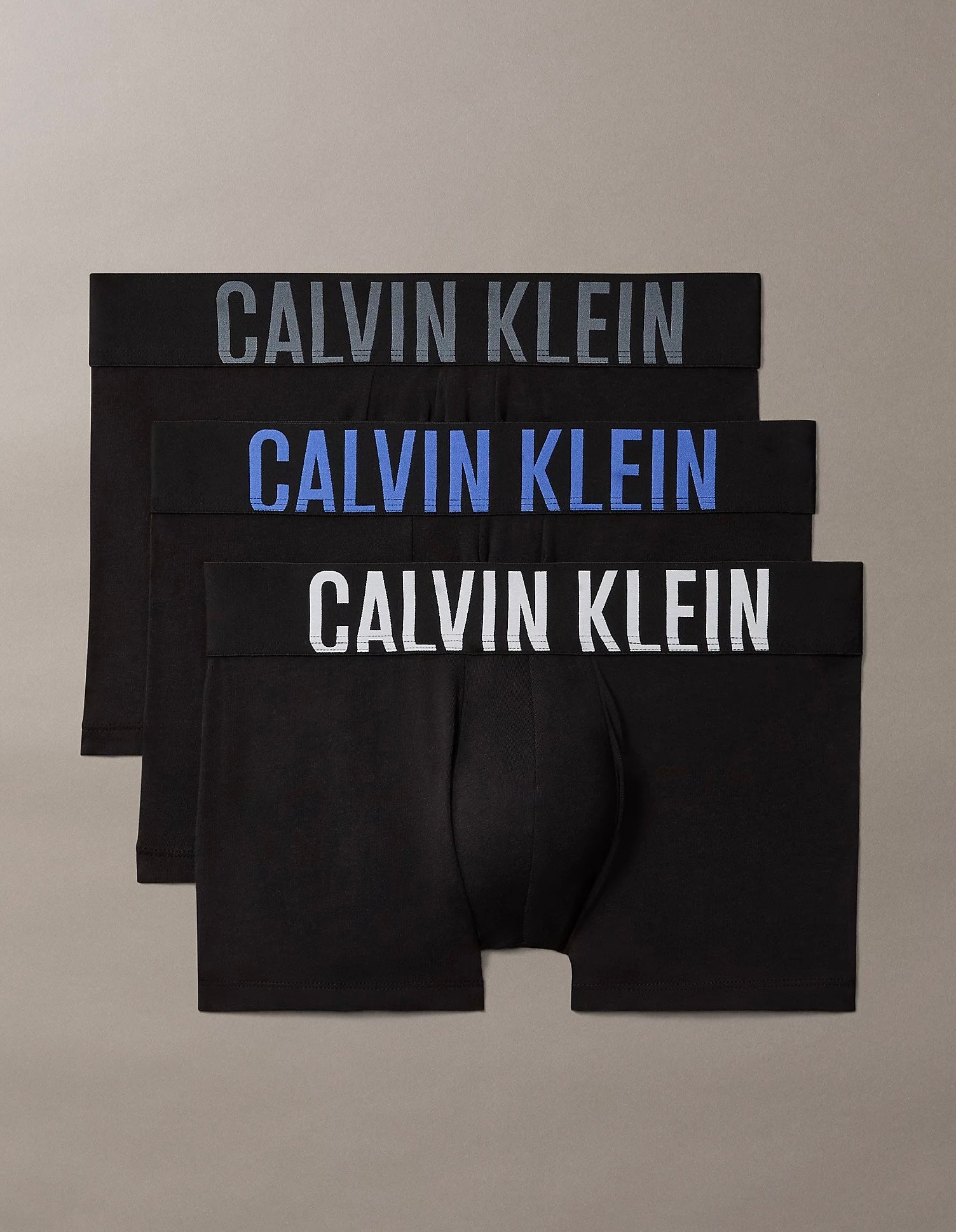 3PACK Boxer Intense Power Cotton, Tricolore - Calvin Klein