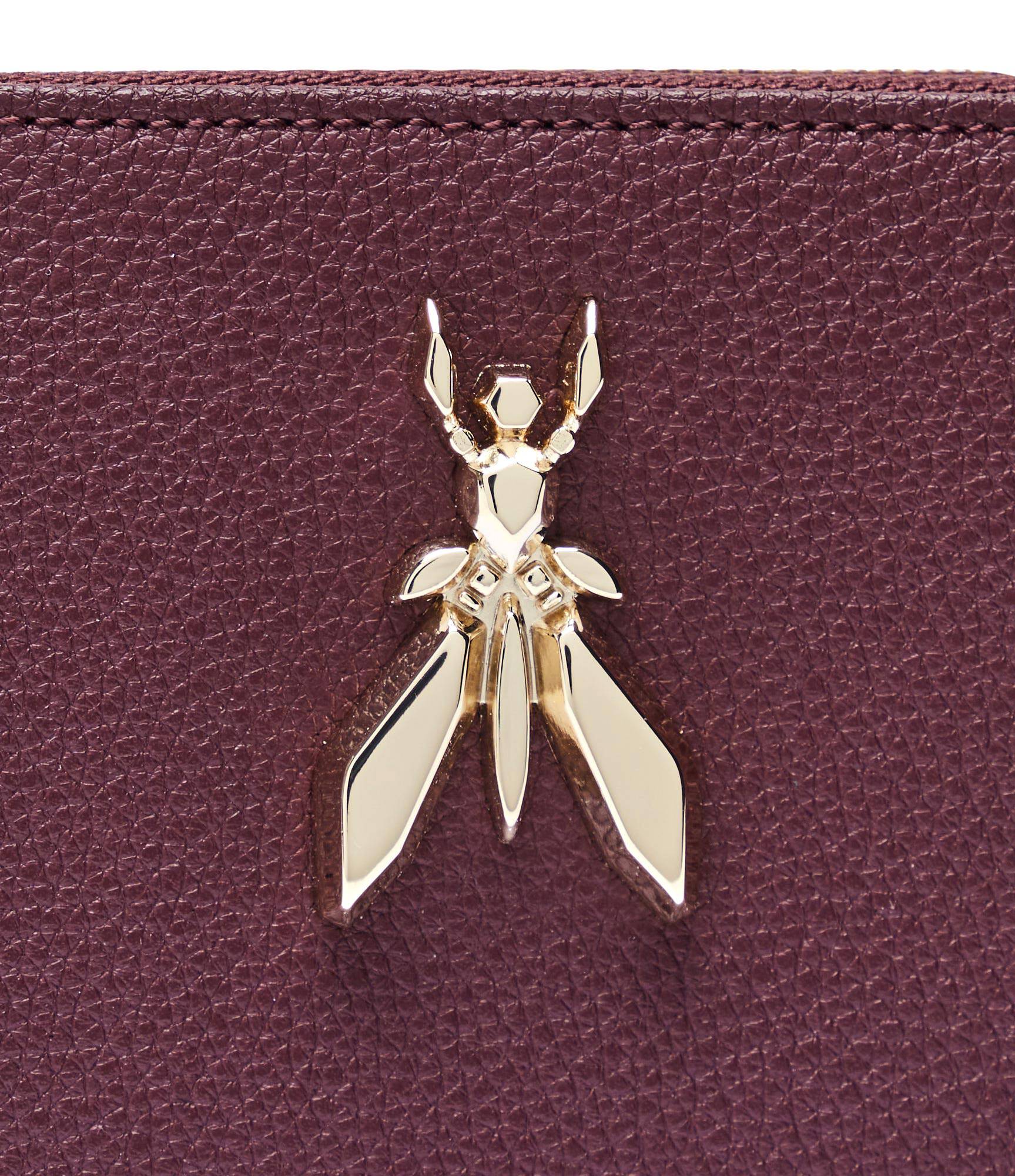 Portafogli Continental Big Fly, Purple Red - Patrizia Pepe