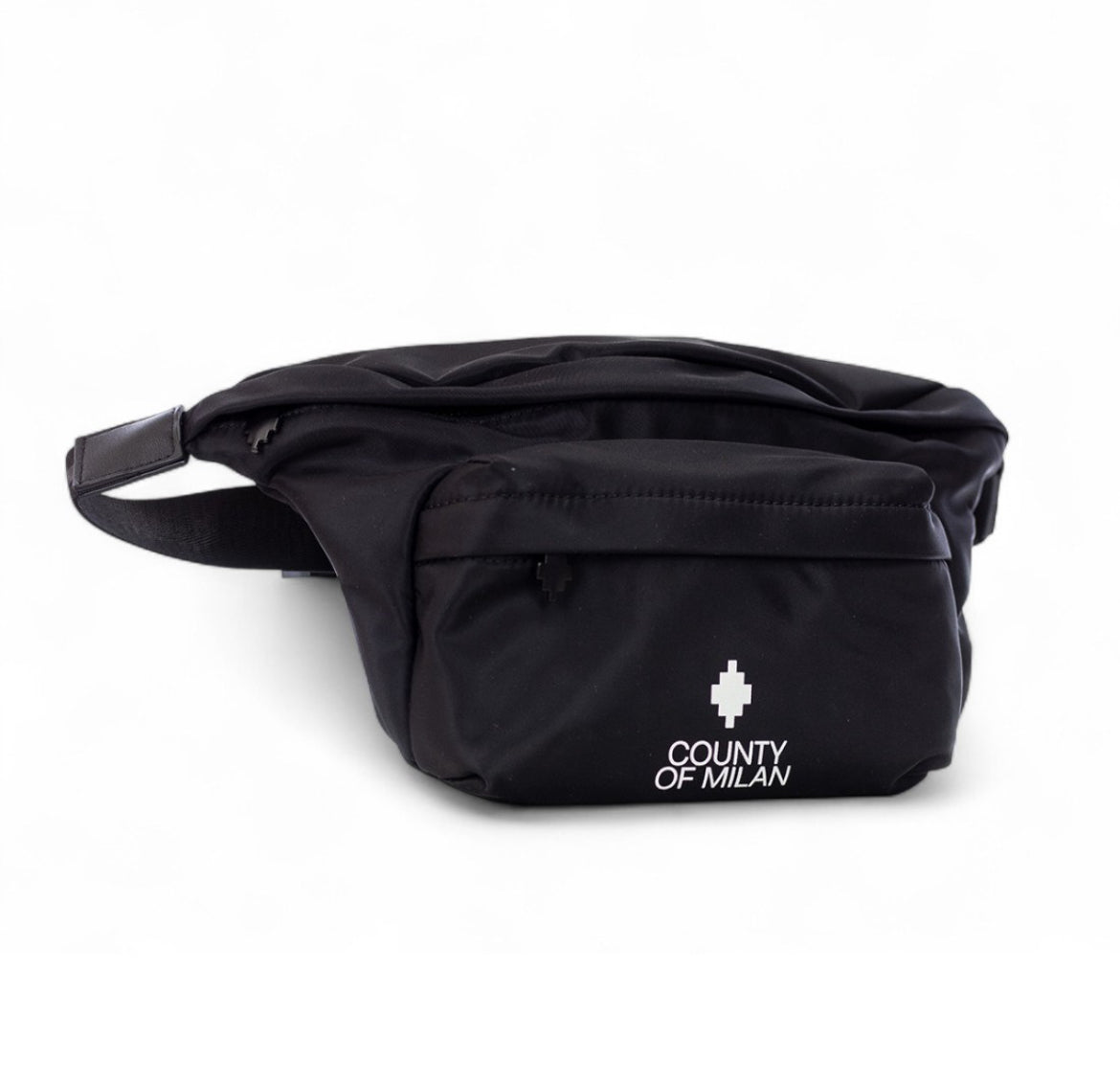 Marsupio Basic Logo, Jet Black - County Of Milan