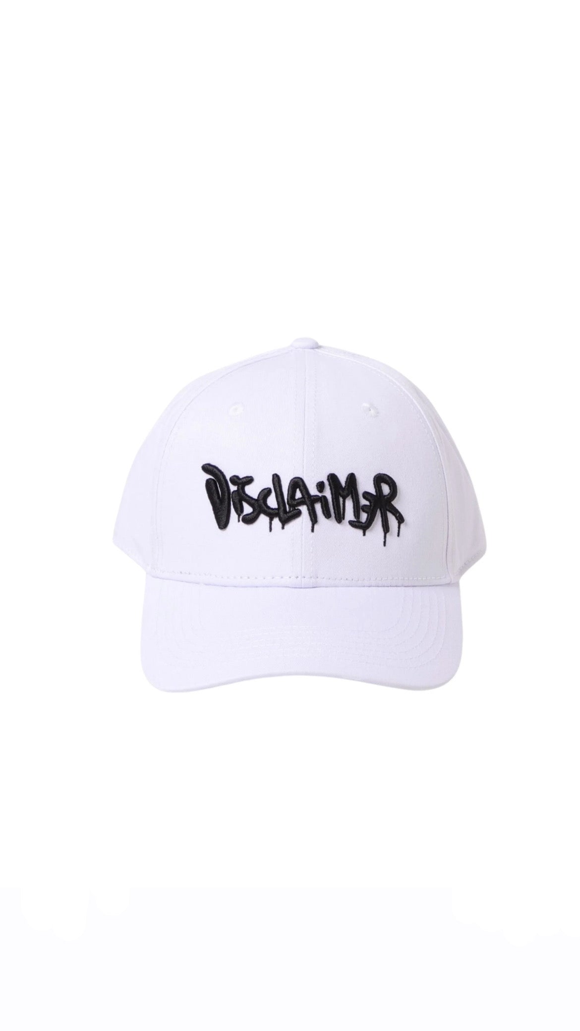 Berretto Visiera Logo, Bianco - Disclaimer