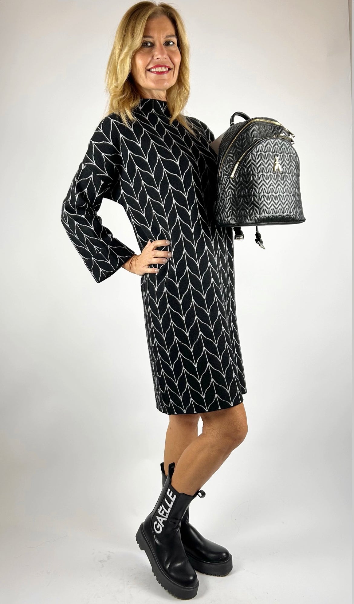 Abito Jacquard - White Wise