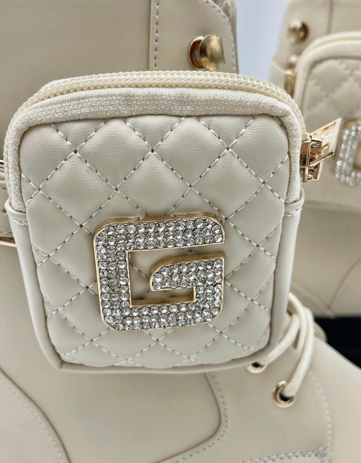 Anfibio Marsupio, Crema - Gaƫlle Paris