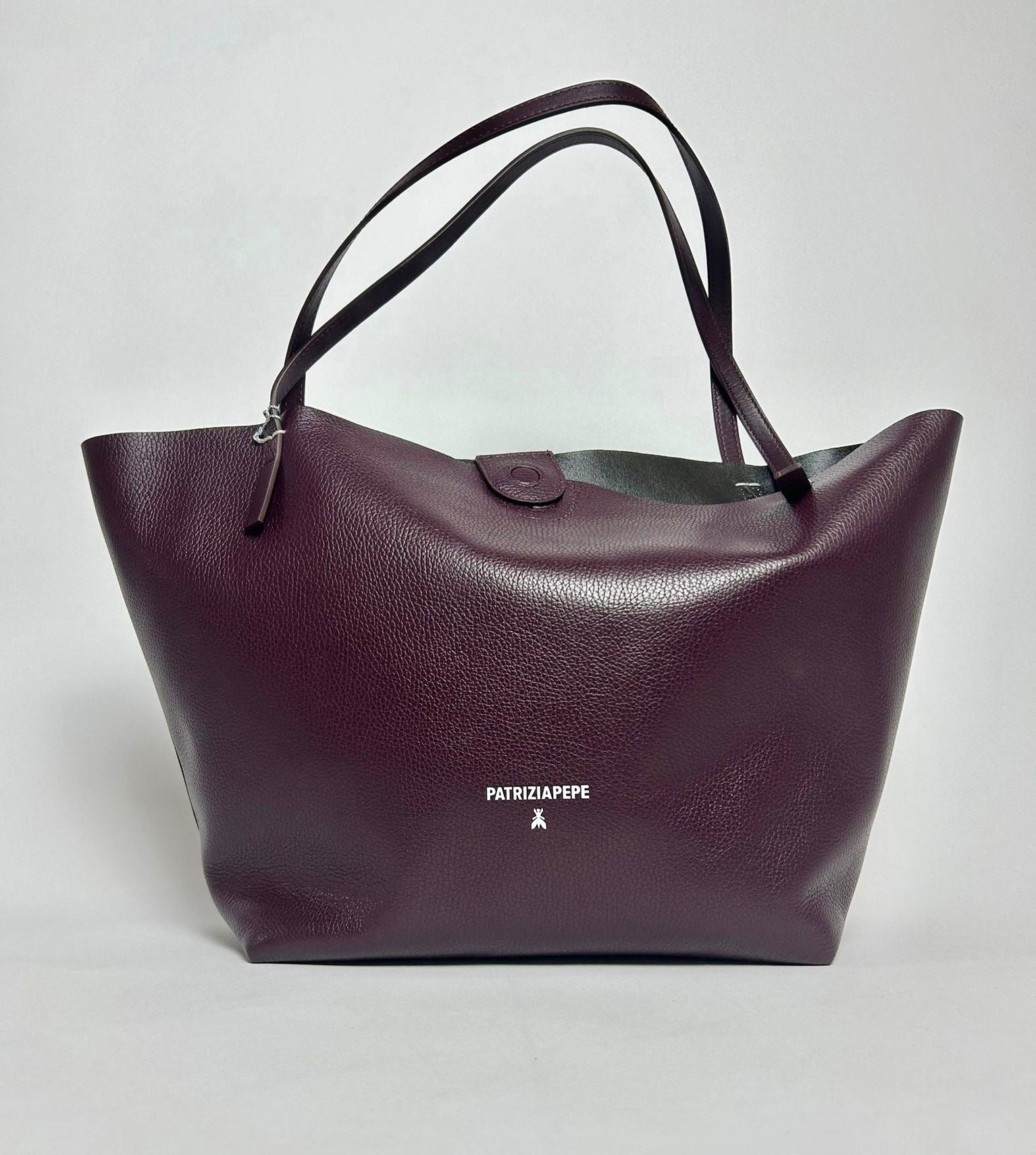 Shopping Bag Martellata, Purple Red - Patrizia Pepe