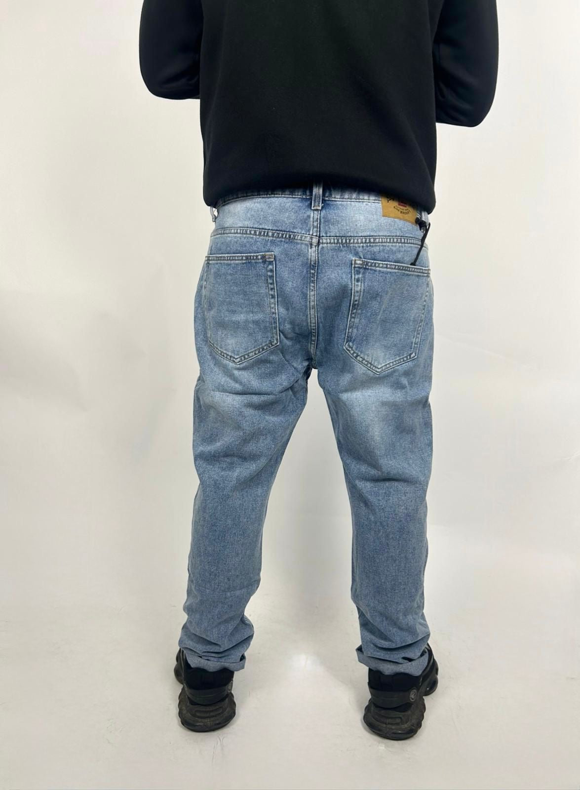 Jeans New Pocket Baggy Chiaro - Landek