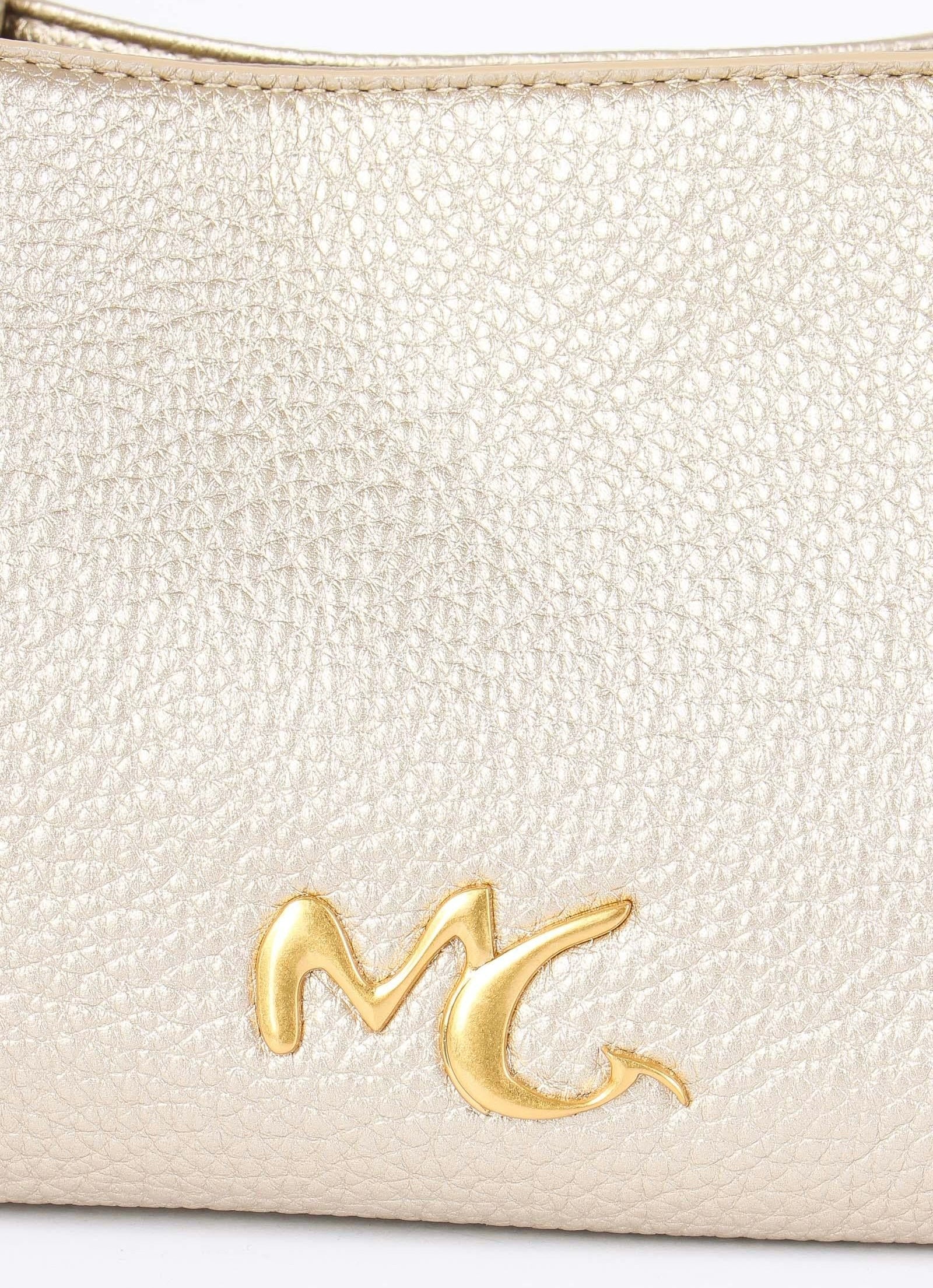 Borsa Mini Nodo, Dorata - Manila Grace