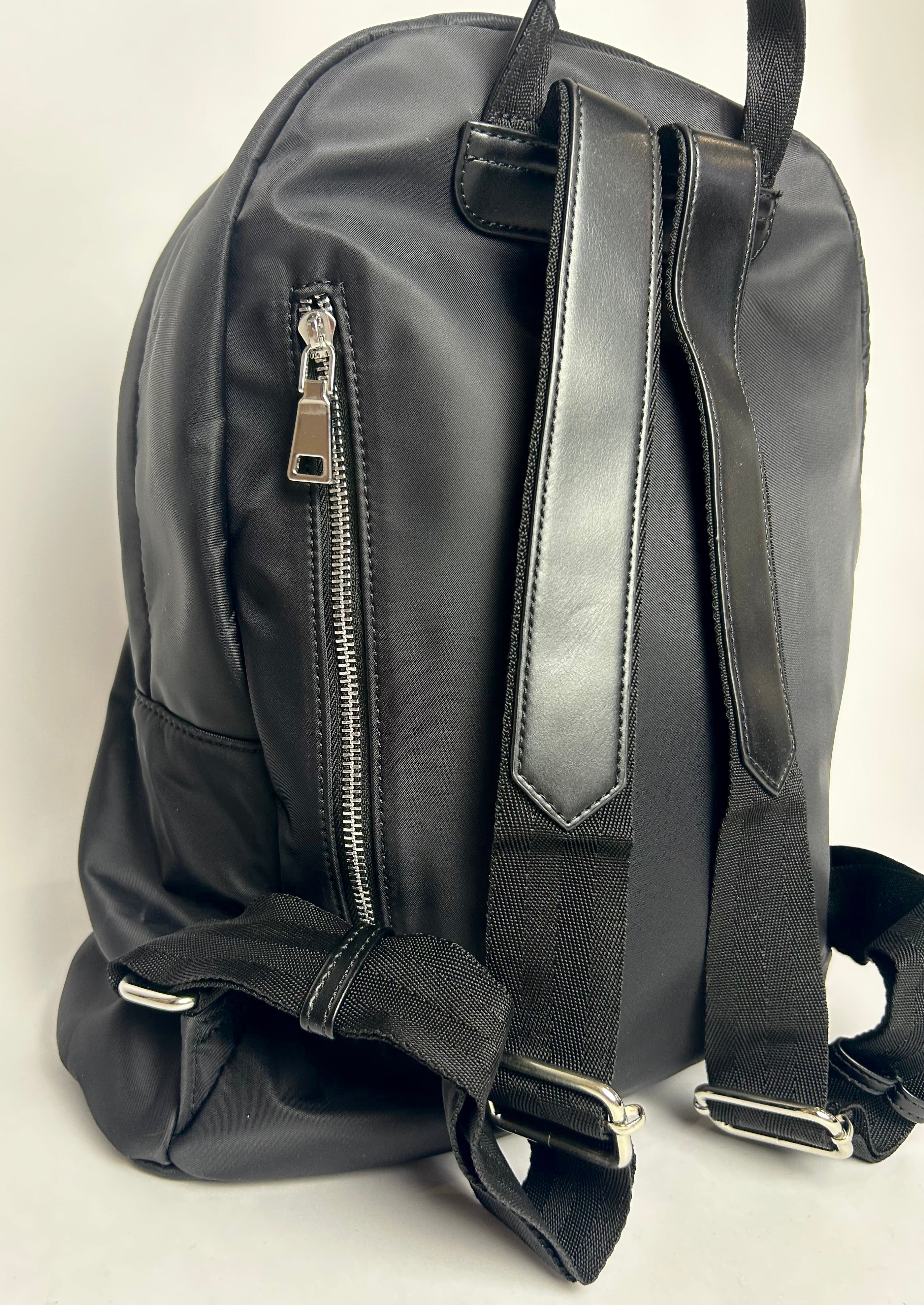 Zaino Naylon, Jet Black - GCDS