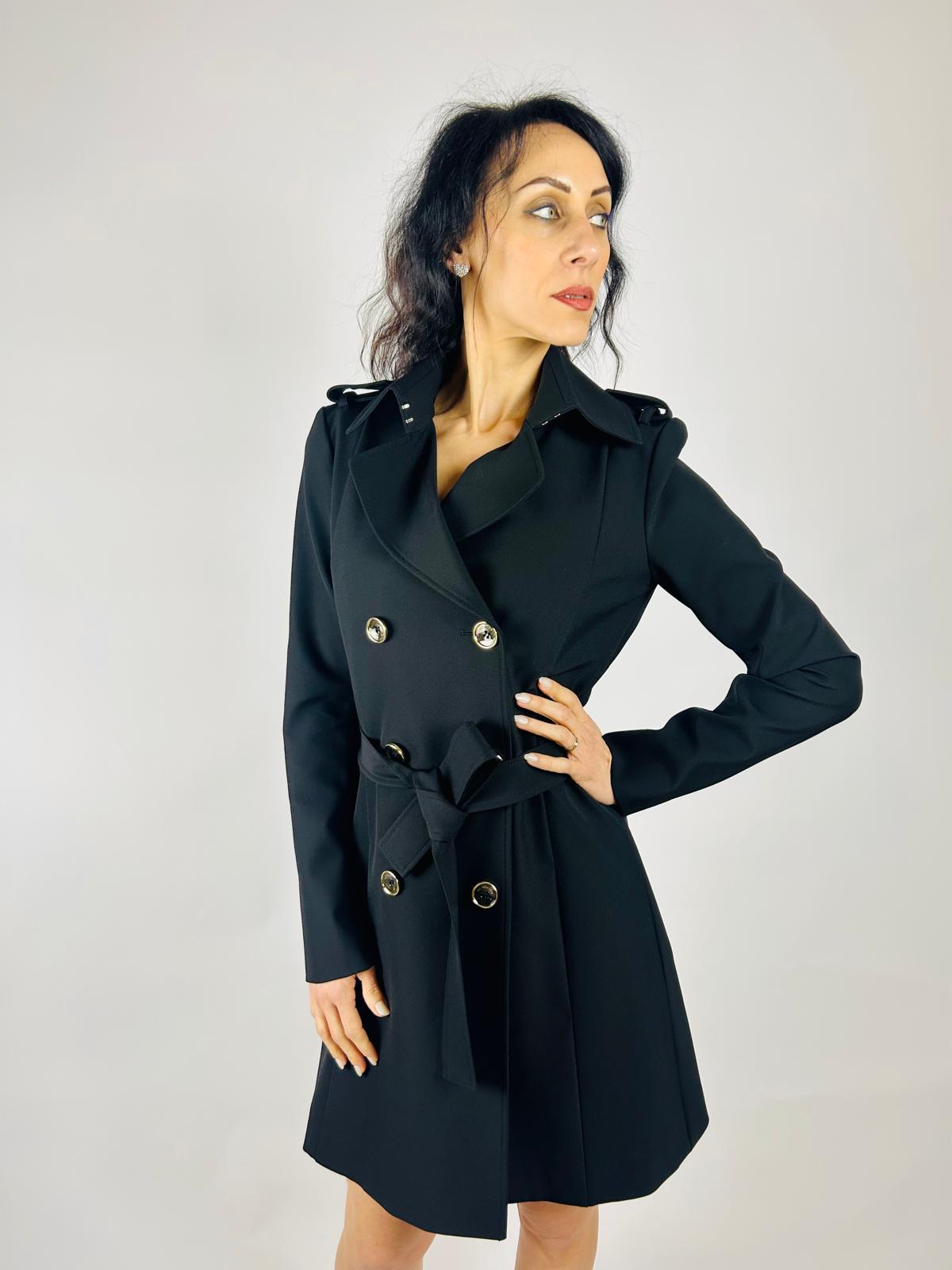 Trench, Black - Patrizia Pepe