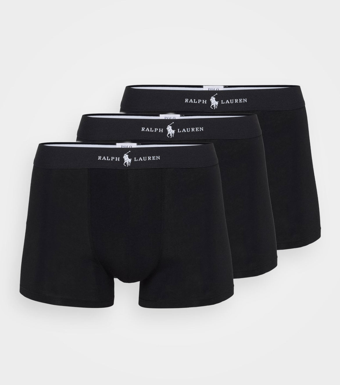 3PACK Boxer Premium Modal Blend Trunks, Black - Polo Ralph Lauren