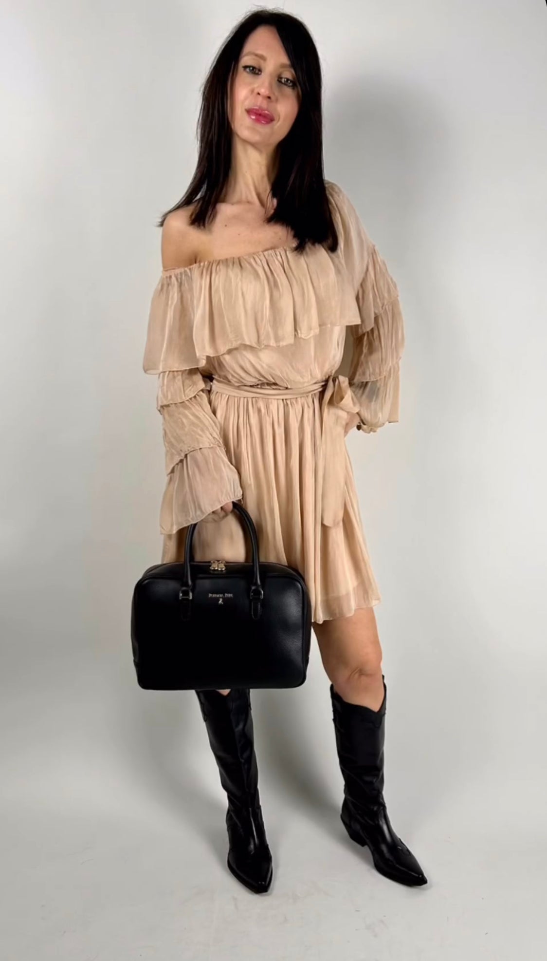 Abito Balze, Cipria - Dixie