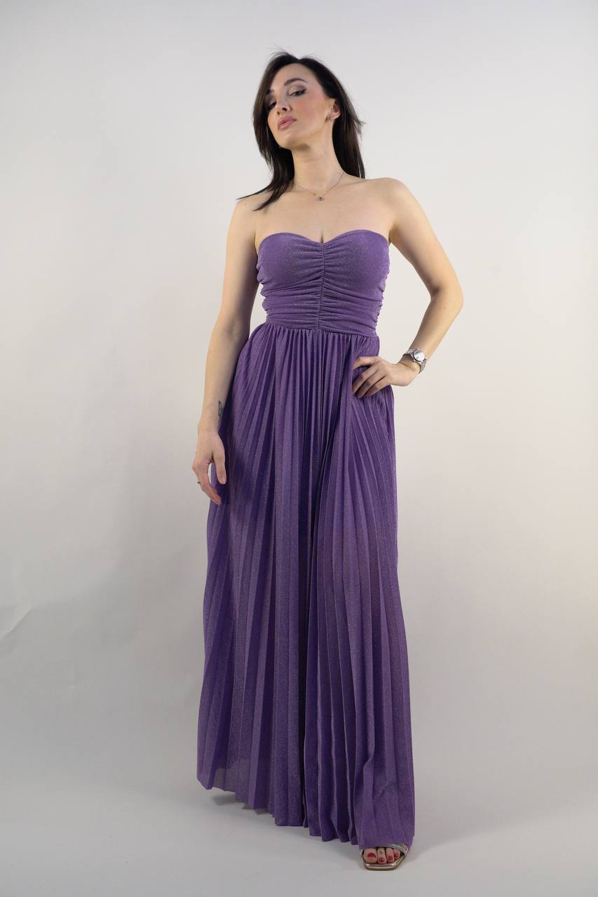 Shine Dress, Lilac - La Madame Nuit