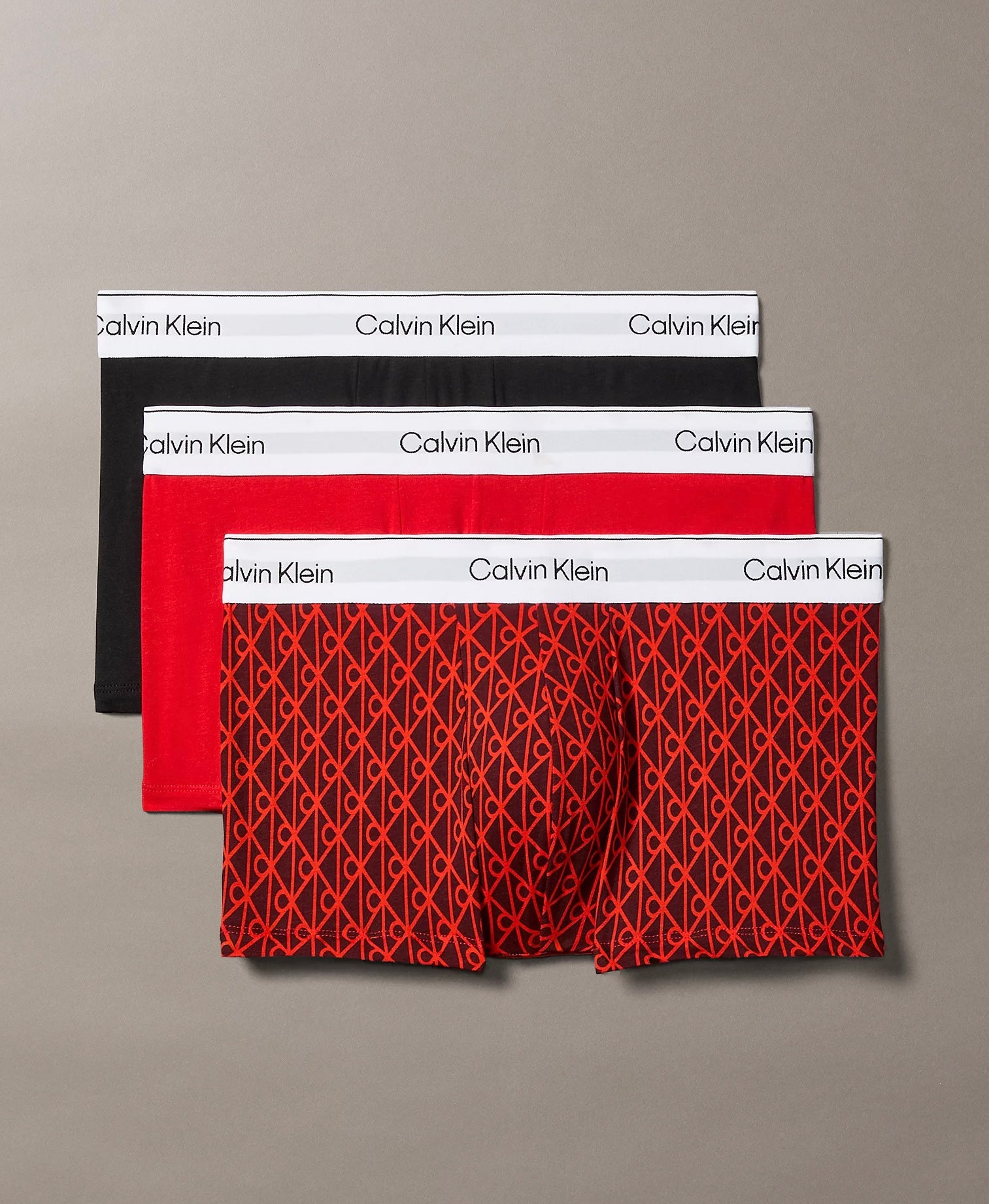 3PACK Boxer Icon Cotton Stretch, Tricolore - Calvin Klein